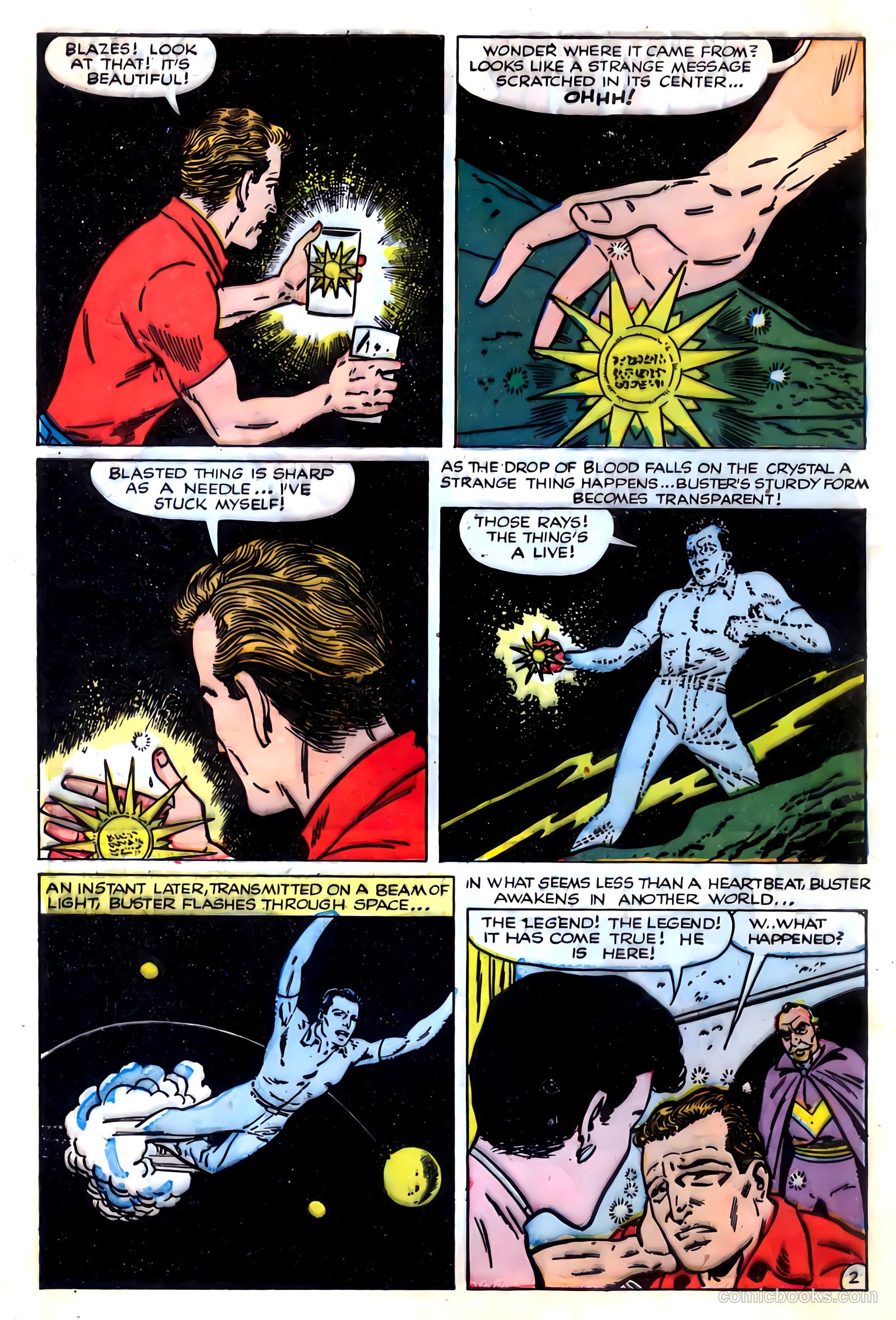 The Amazing Adventures of Buster Crabbe #4 — page 4 of 36