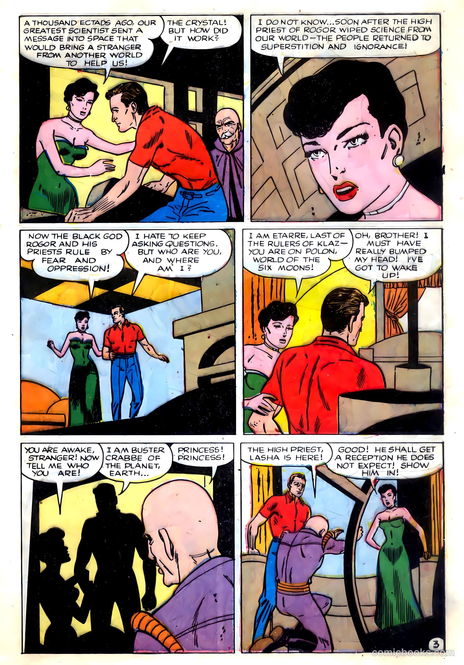 The Amazing Adventures of Buster Crabbe #4 — page 5 of 36