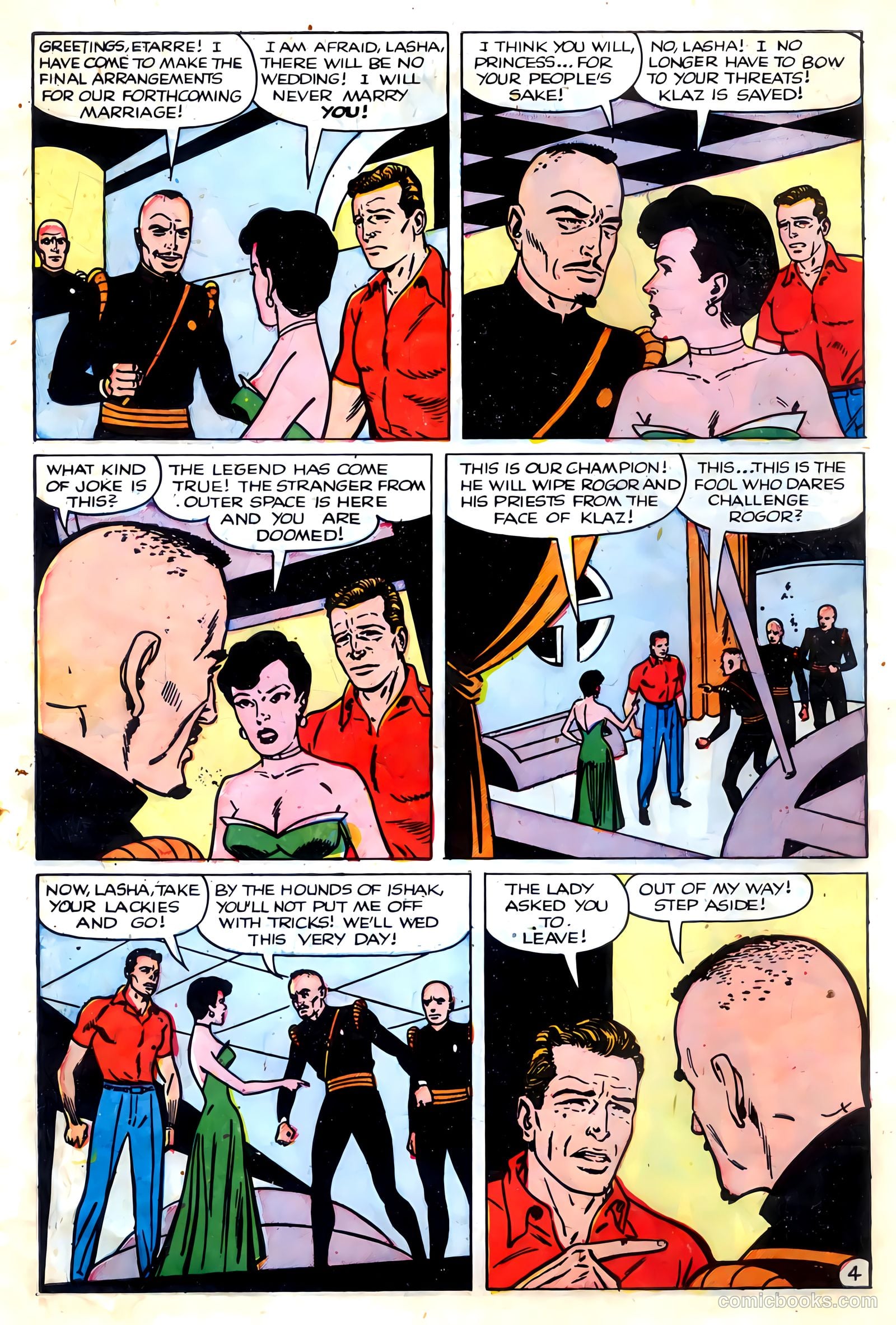 The Amazing Adventures of Buster Crabbe #4 — page 6 of 36