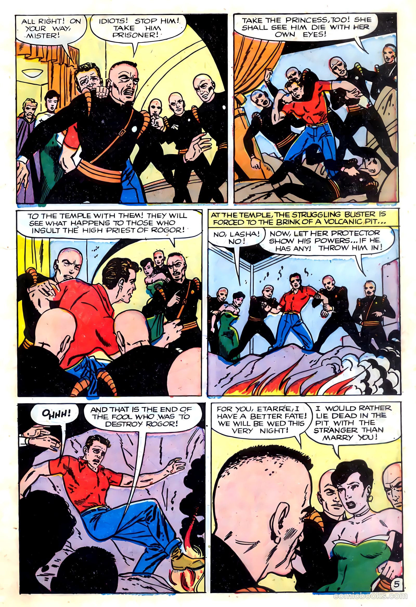 The Amazing Adventures of Buster Crabbe #4 — page 7 of 36