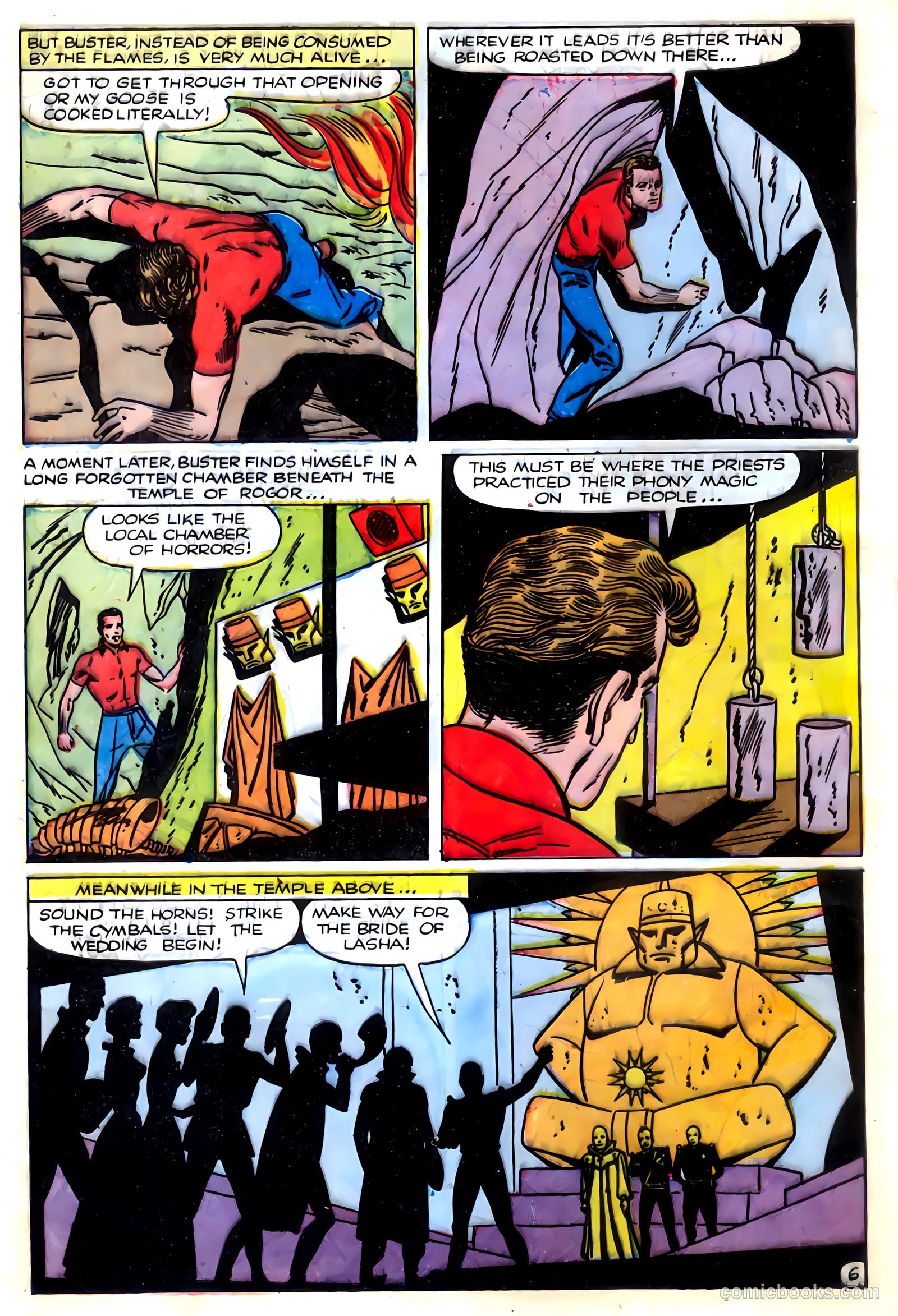 The Amazing Adventures of Buster Crabbe #4 — page 8 of 36