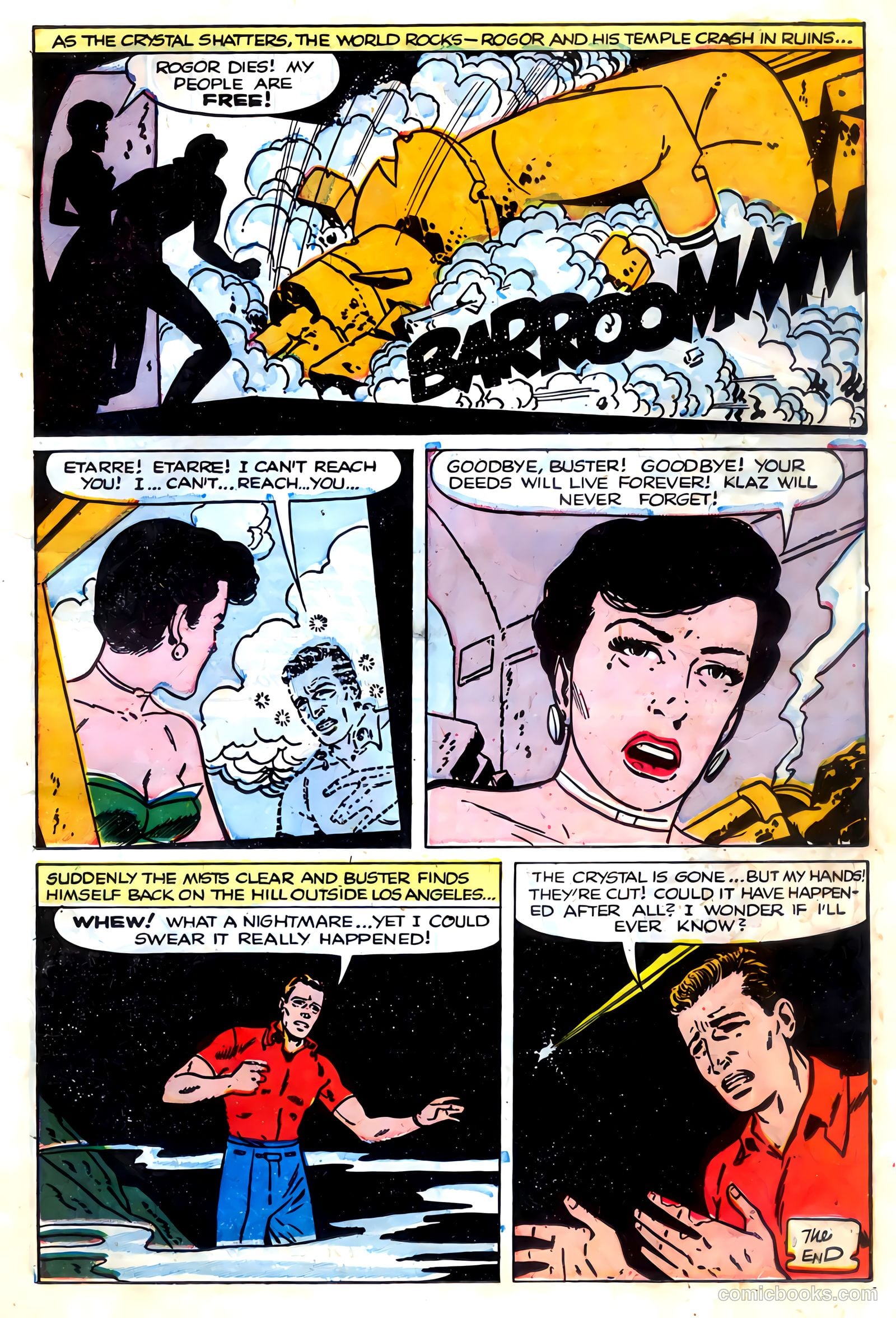 The Amazing Adventures of Buster Crabbe #4 — page 11 of 36