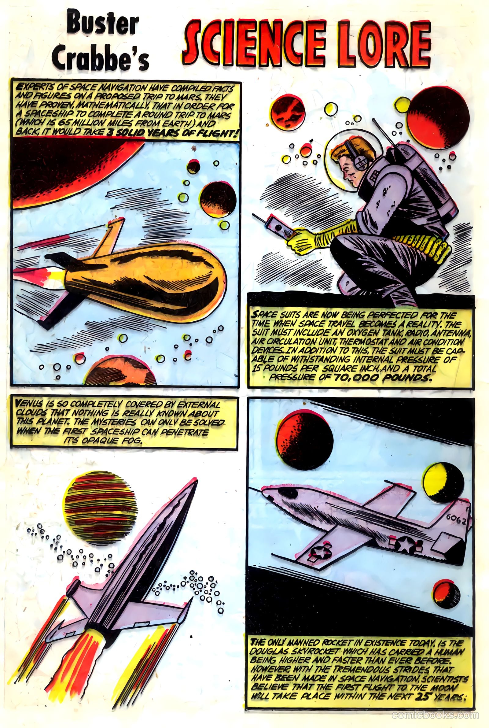 The Amazing Adventures of Buster Crabbe #4 — page 12 of 36