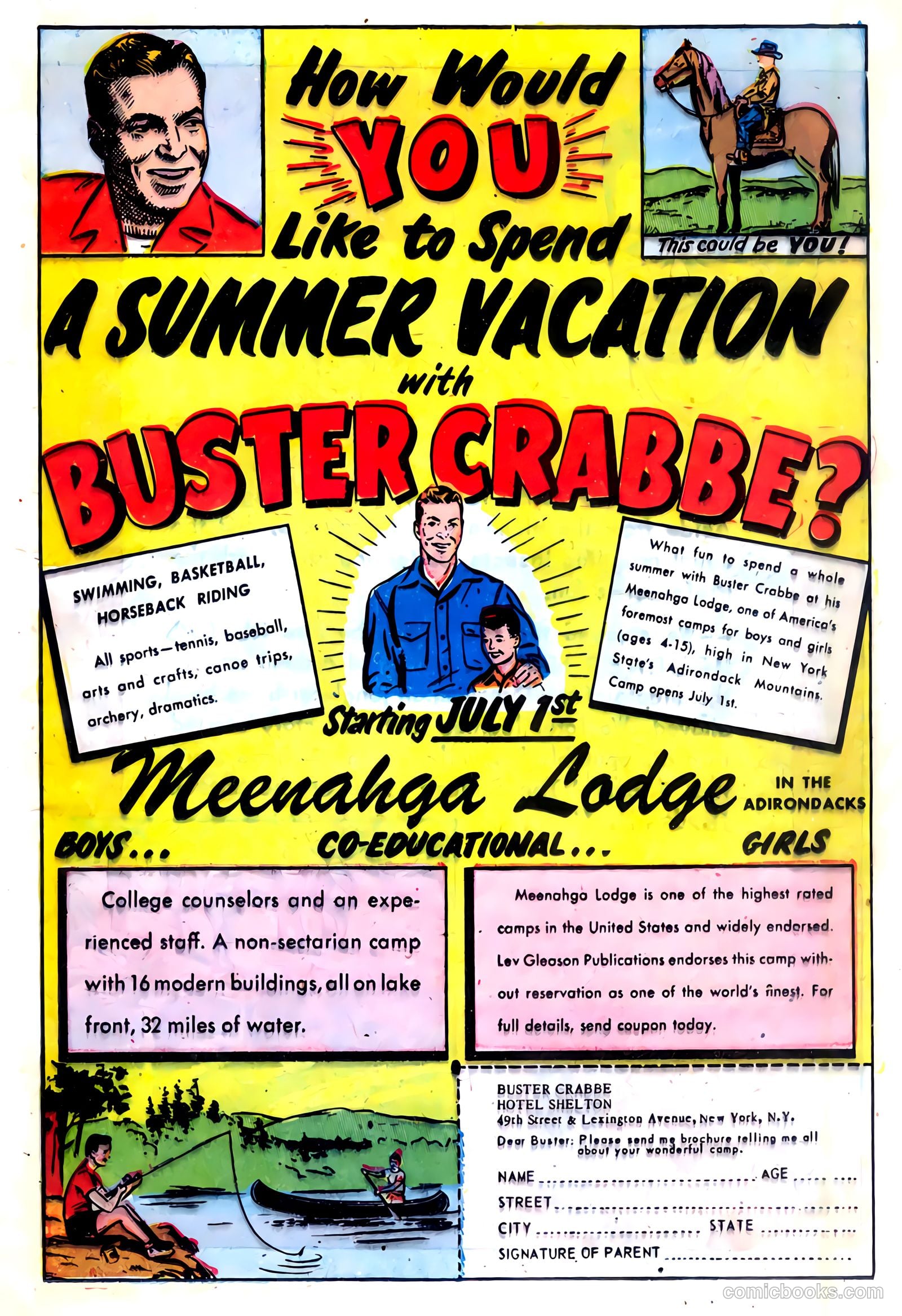 The Amazing Adventures of Buster Crabbe #4 — page 13 of 36