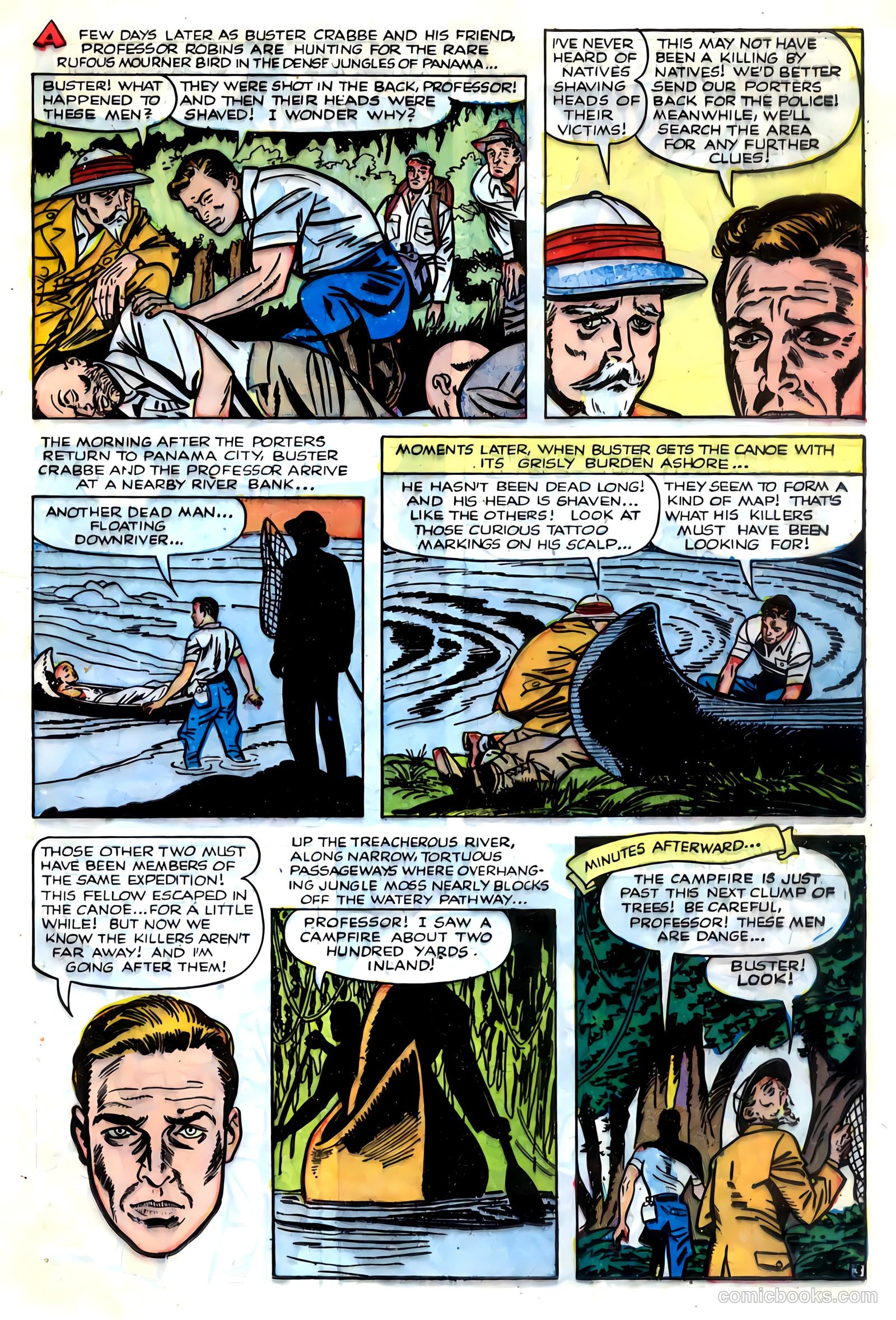 The Amazing Adventures of Buster Crabbe #4 — page 17 of 36