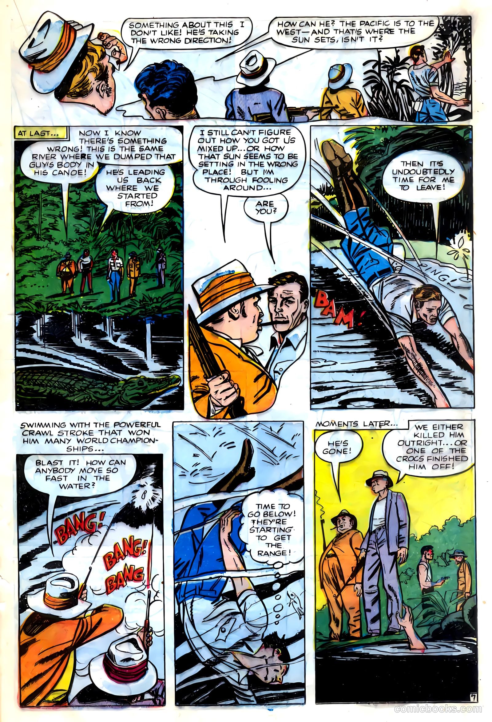 The Amazing Adventures of Buster Crabbe #4 — page 21 of 36