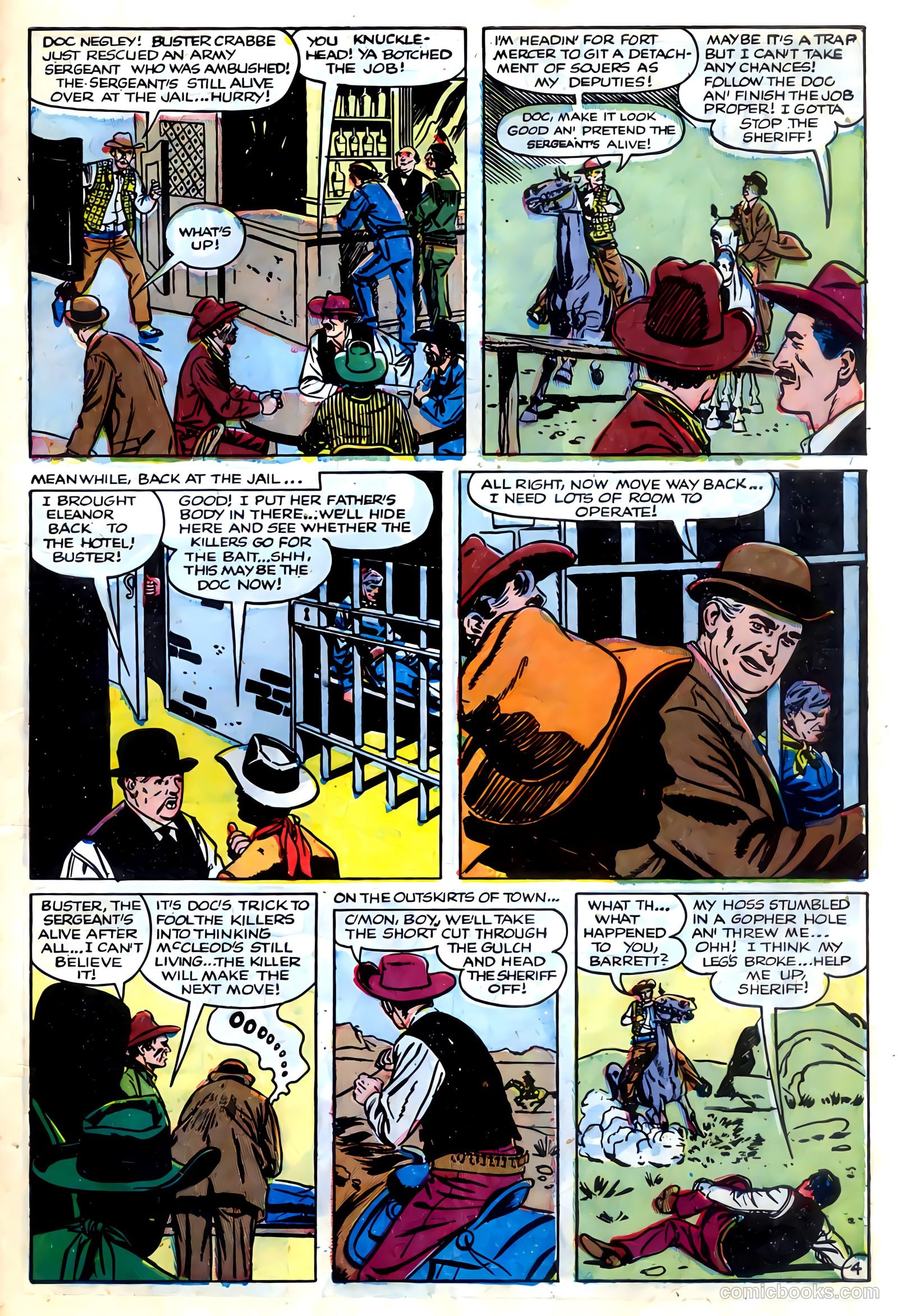 The Amazing Adventures of Buster Crabbe #4 — page 27 of 36