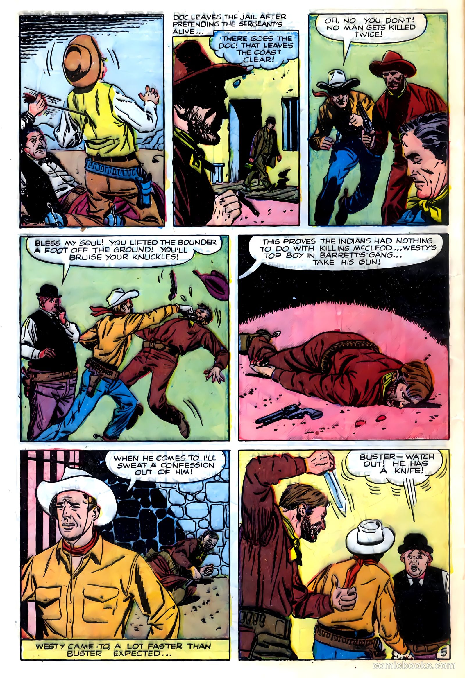 The Amazing Adventures of Buster Crabbe #4 — page 28 of 36