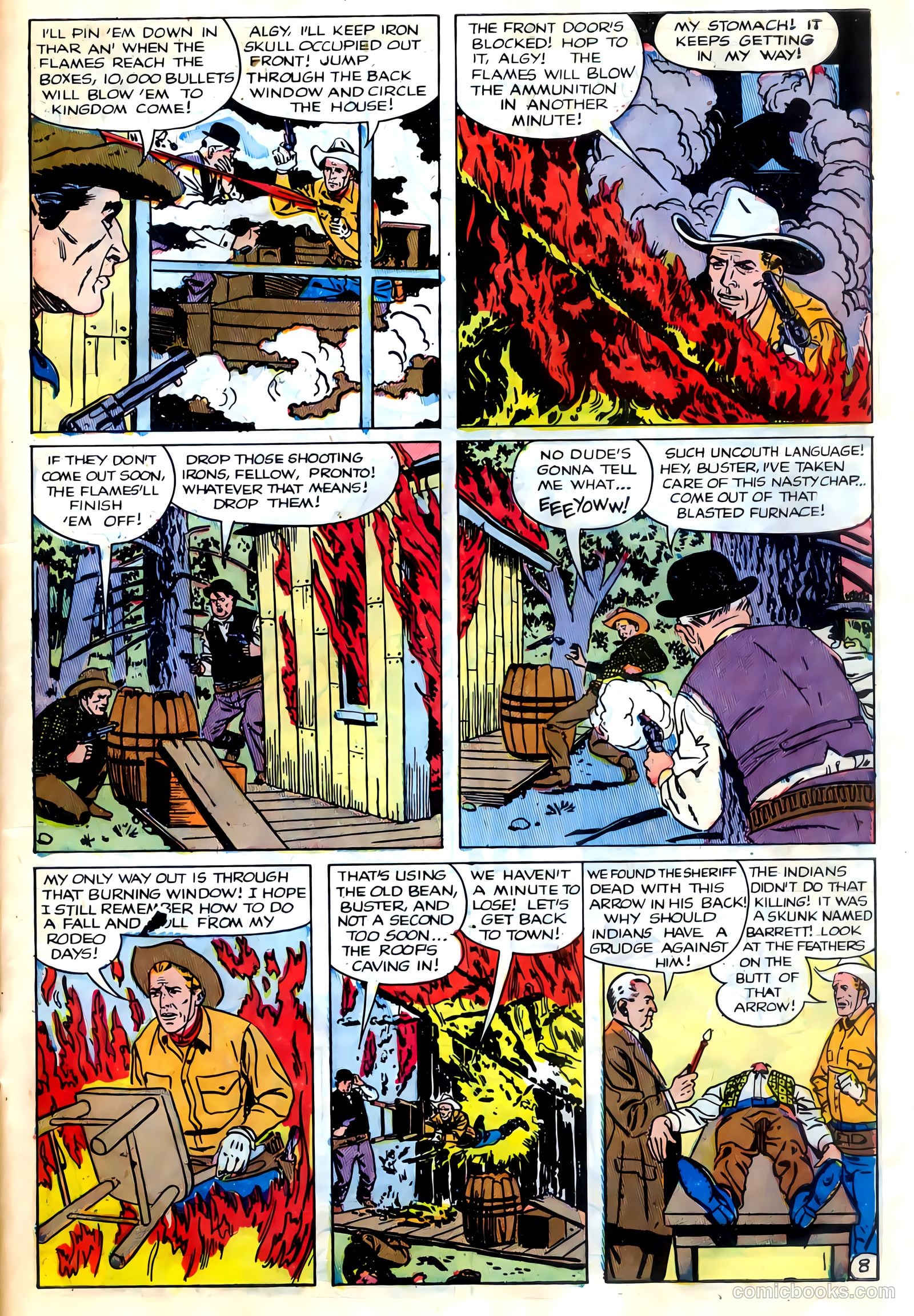 The Amazing Adventures of Buster Crabbe #4 — page 31 of 36