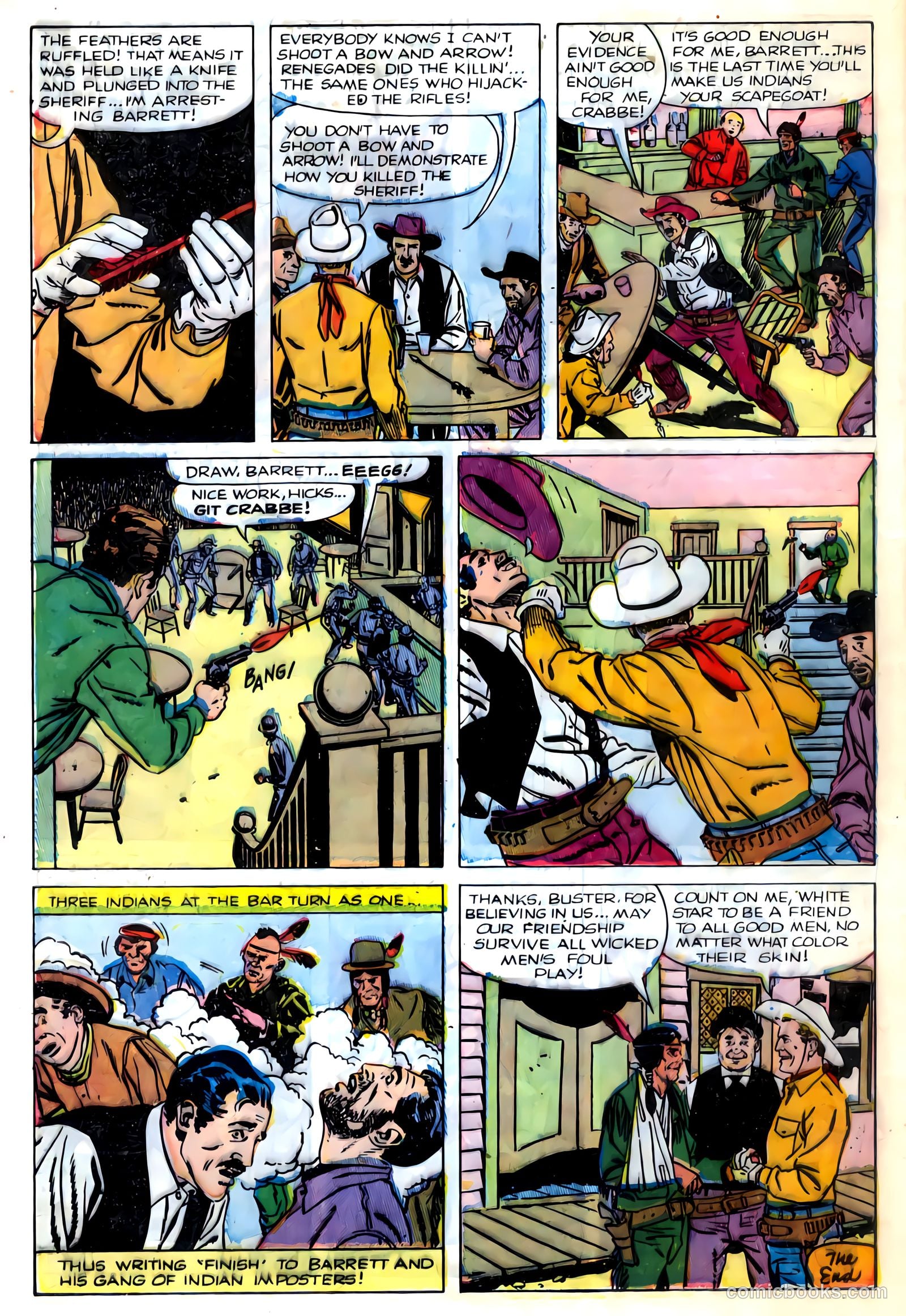 The Amazing Adventures of Buster Crabbe #4 — page 32 of 36