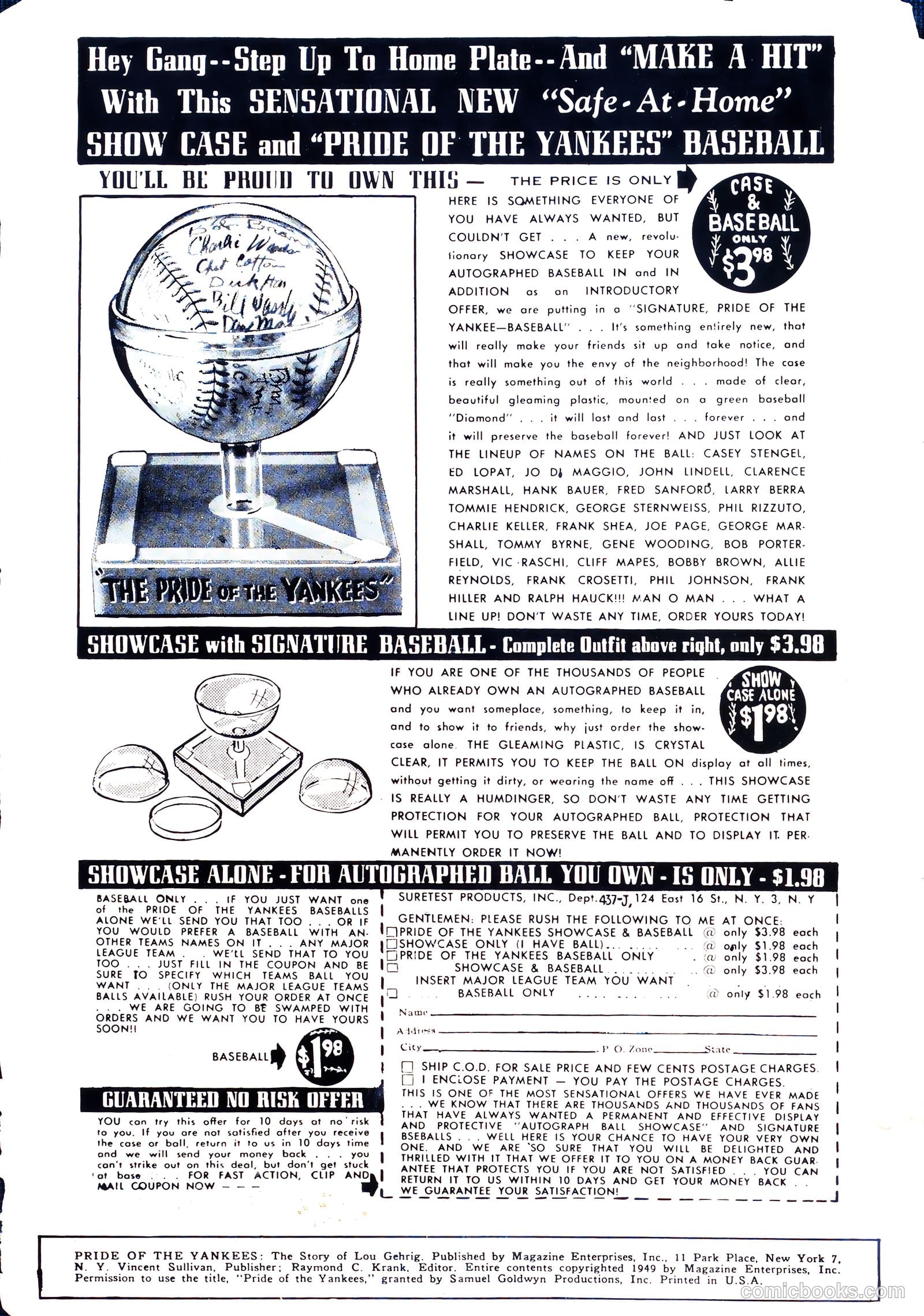 Pride of the Yankees #nn — page 2 of 36