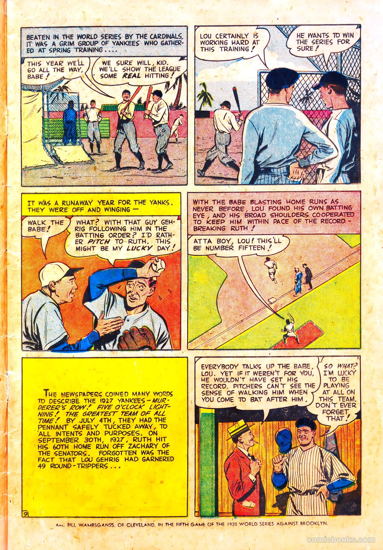 Pride of the Yankees #nn — page 11 of 36