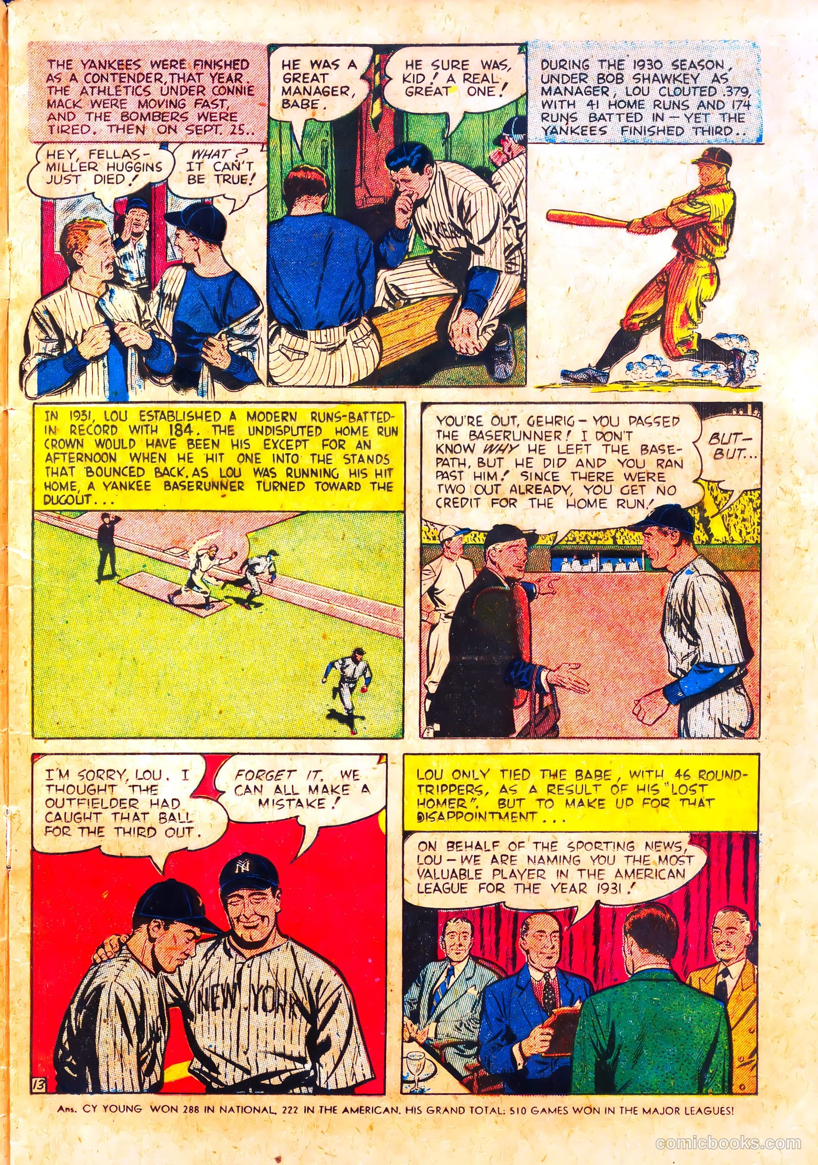 Pride of the Yankees #nn — page 15 of 36