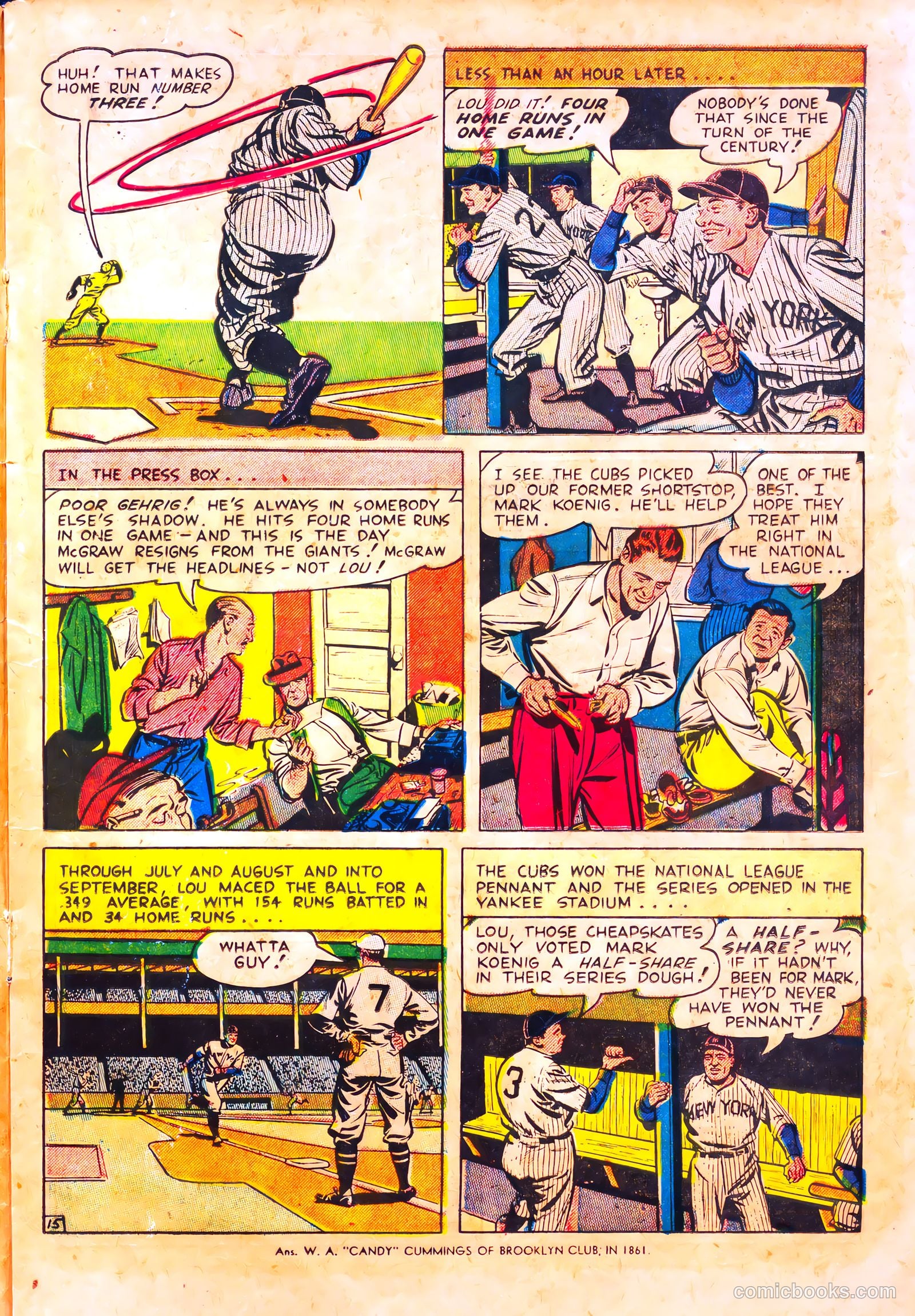 Pride of the Yankees #nn — page 17 of 36