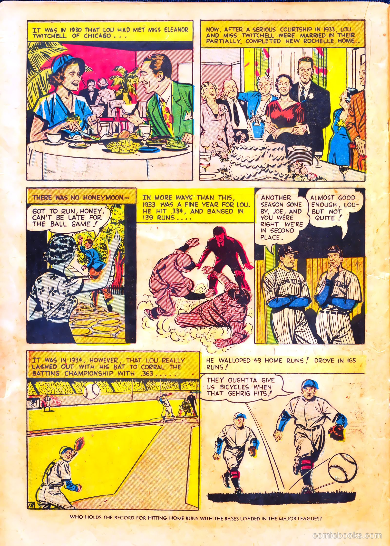 Pride of the Yankees #nn — page 20 of 36
