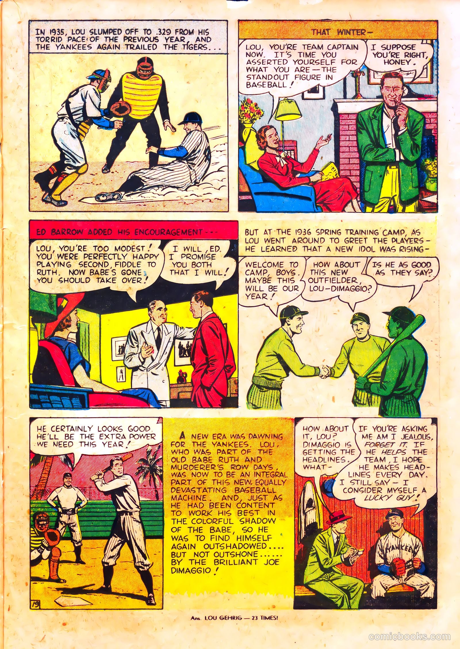 Pride of the Yankees #nn — page 21 of 36