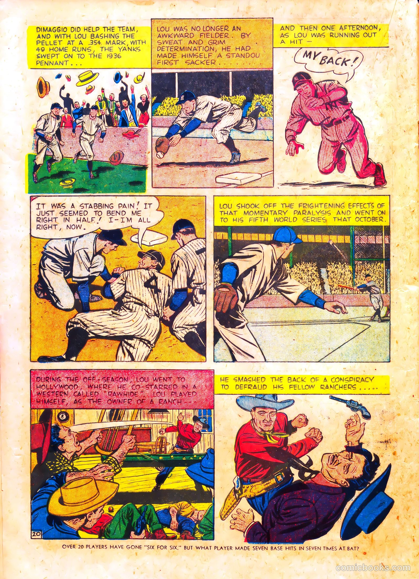 Pride of the Yankees #nn — page 22 of 36