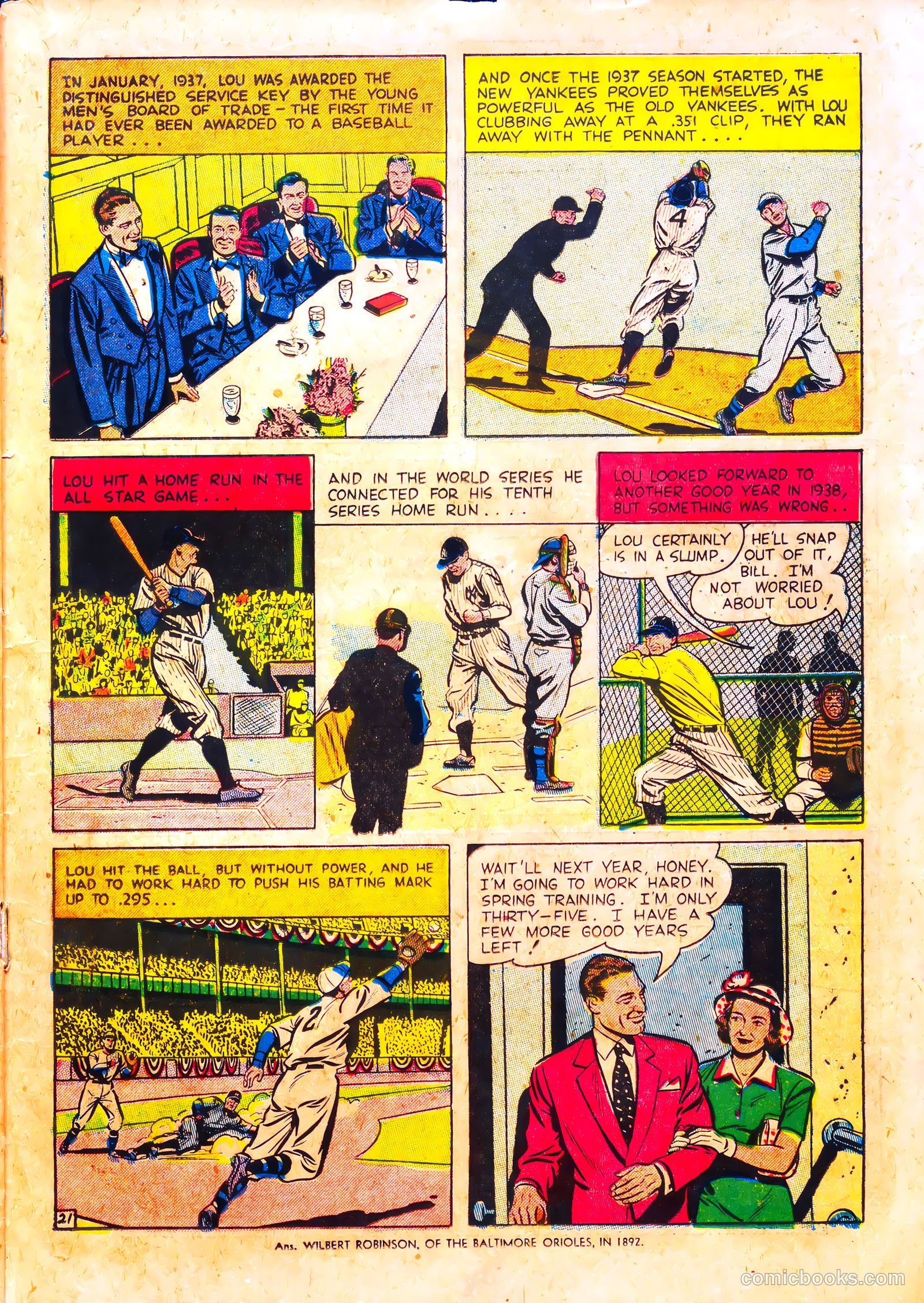 Pride of the Yankees #nn — page 23 of 36