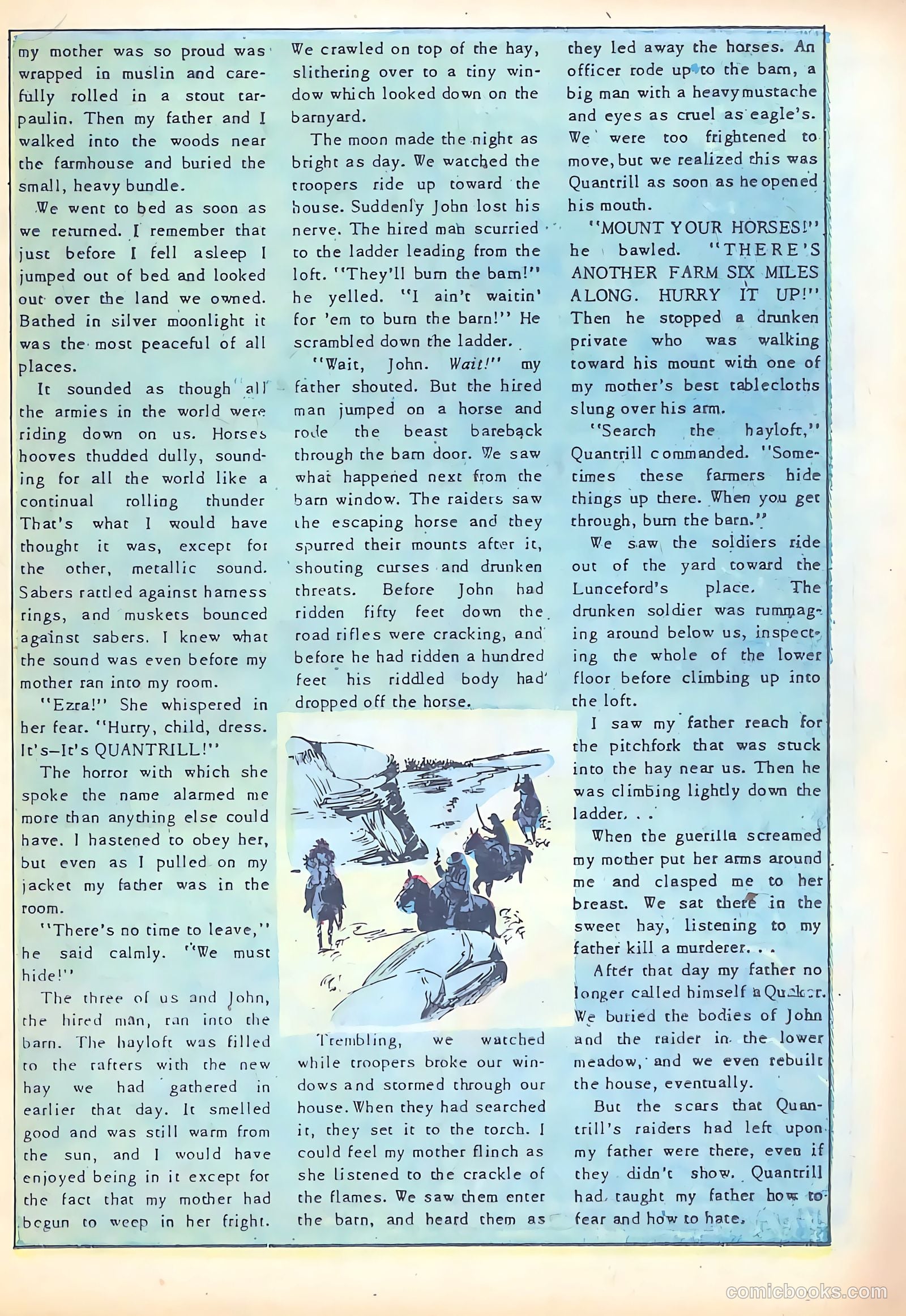 Red Mountain Featuring Quantrell's Raiders #nn — page 19 of 36