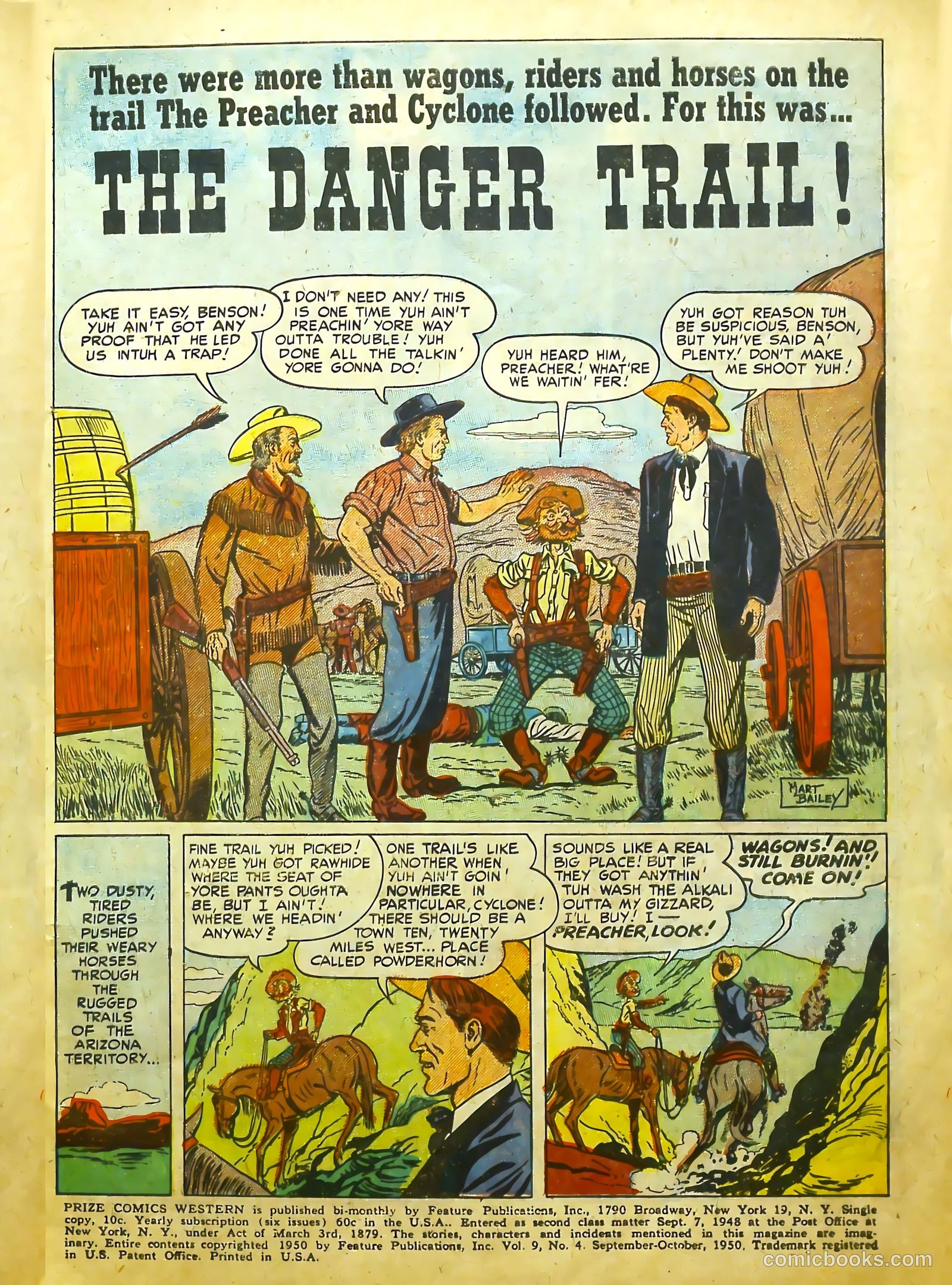 Prize Comics Western #83 — page 3 of 53