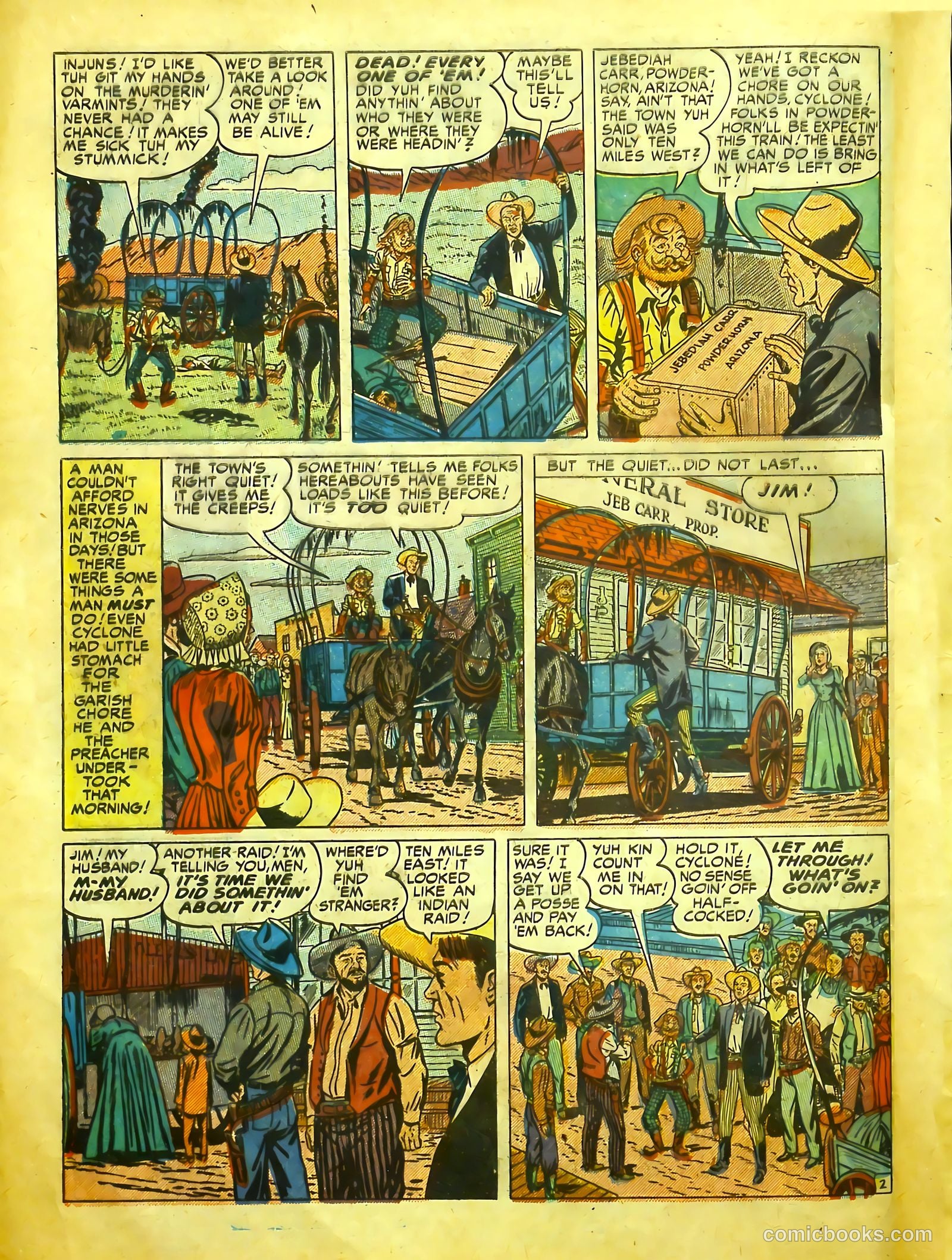 Prize Comics Western #83 — page 4 of 53