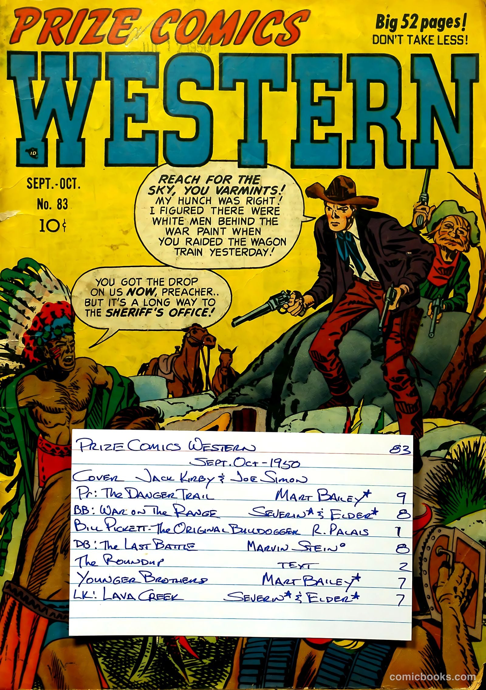 Prize Comics Western #83 — page 53 of 53