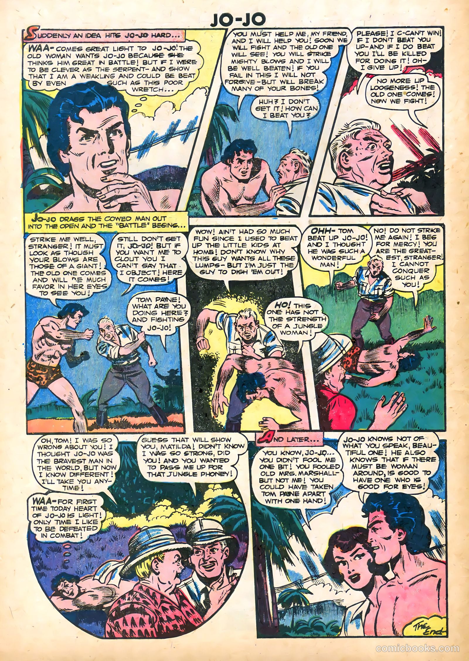 Jo-Jo Comics #29 — page 32 of 36