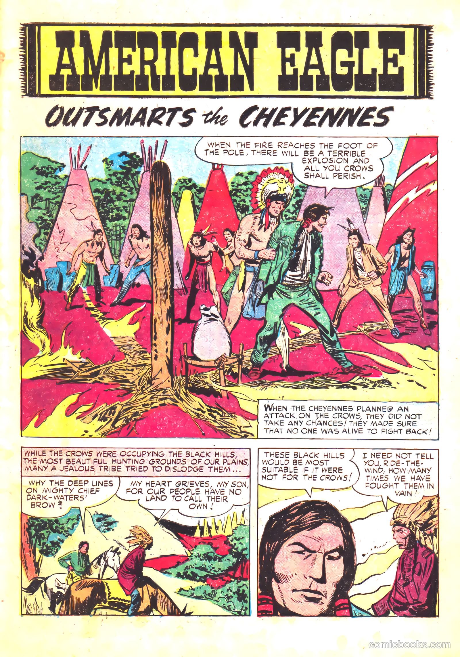Prize Comics Western #116 — page 3 of 36