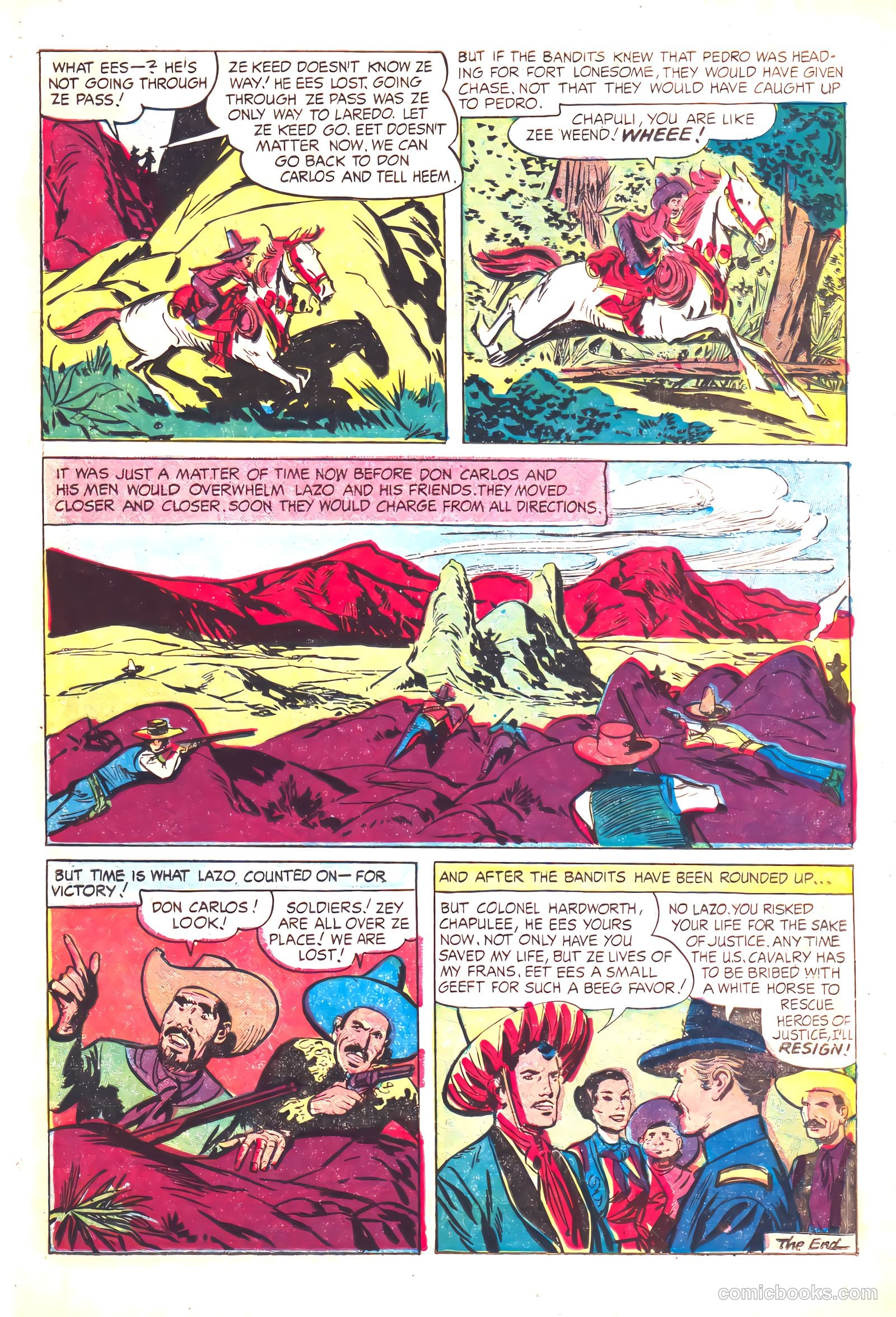 Prize Comics Western #116 — page 23 of 36