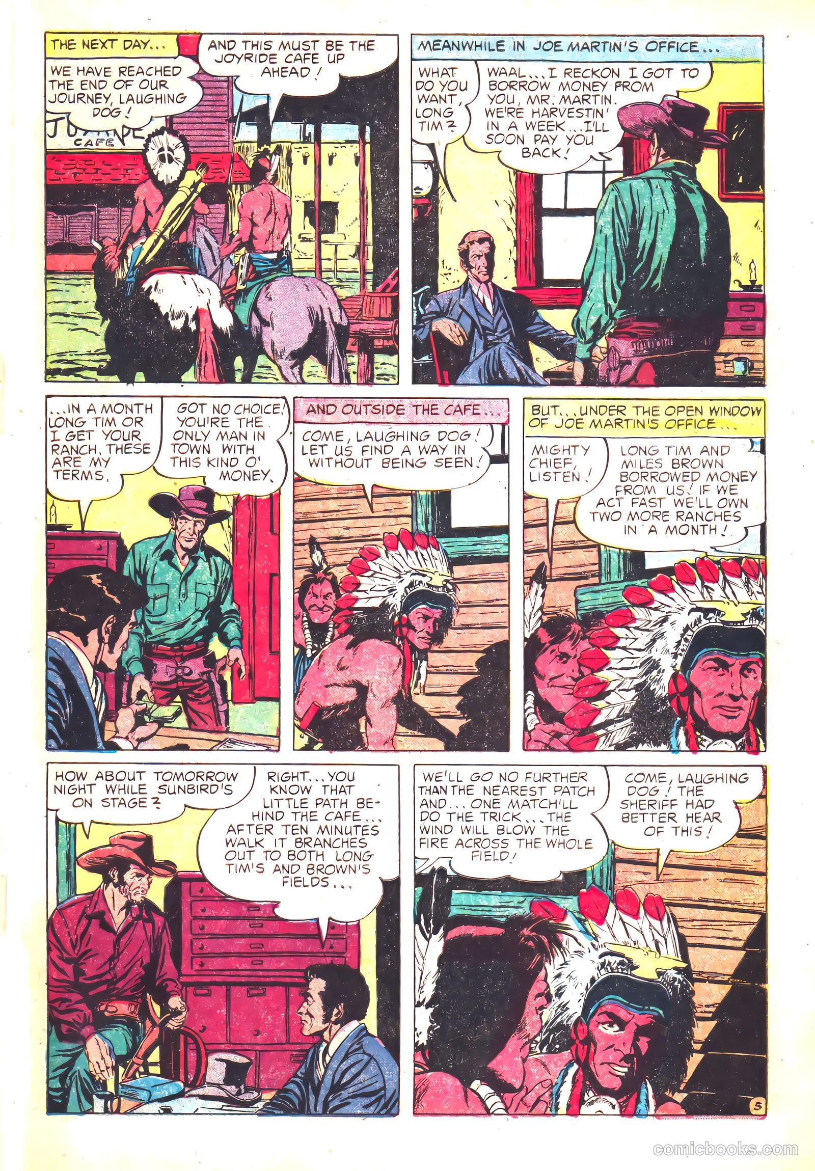 Prize Comics Western #116 — page 31 of 36