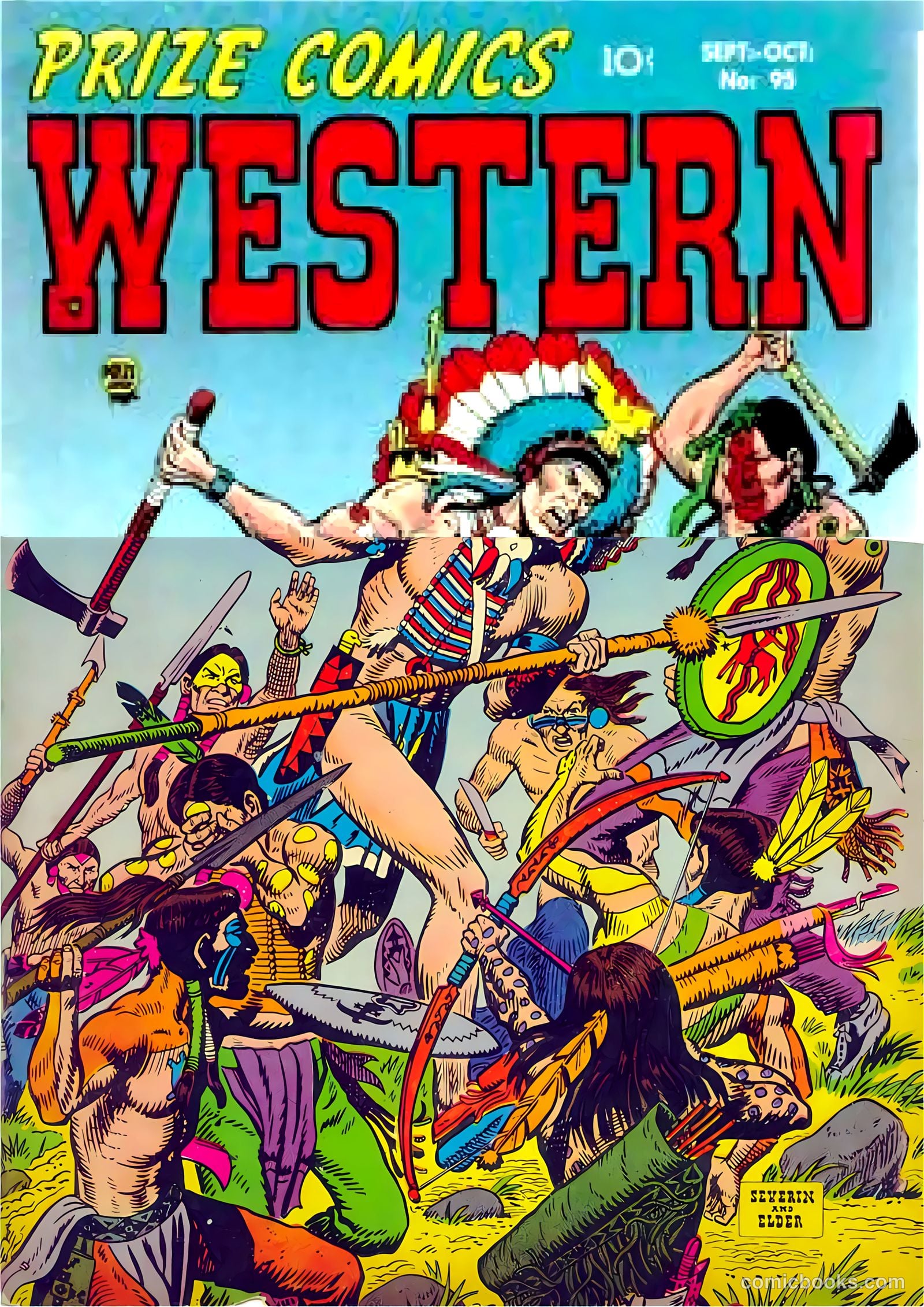 Prize Comics Western #95 — page 1 of 38