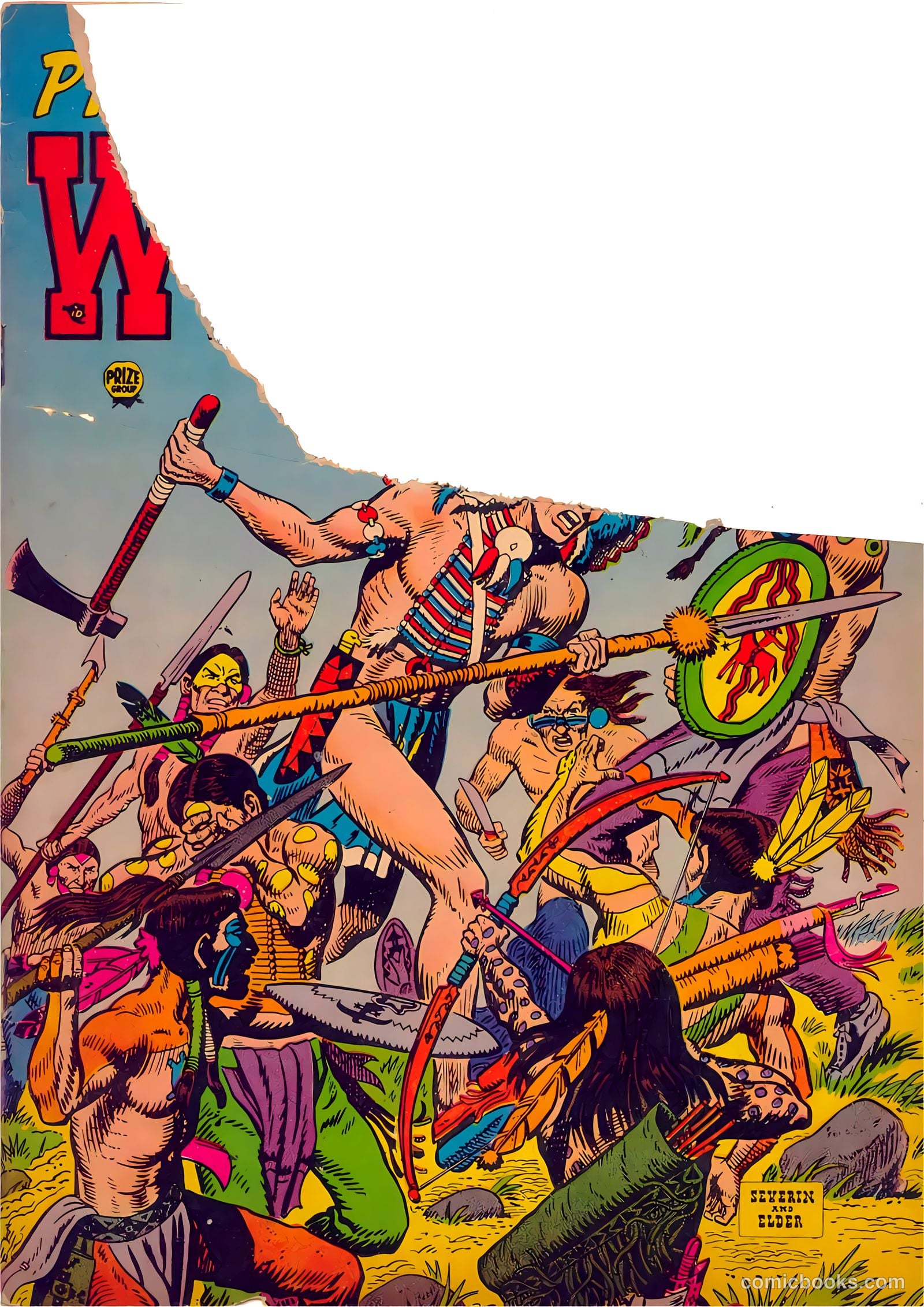 Prize Comics Western #95 — page 3 of 38