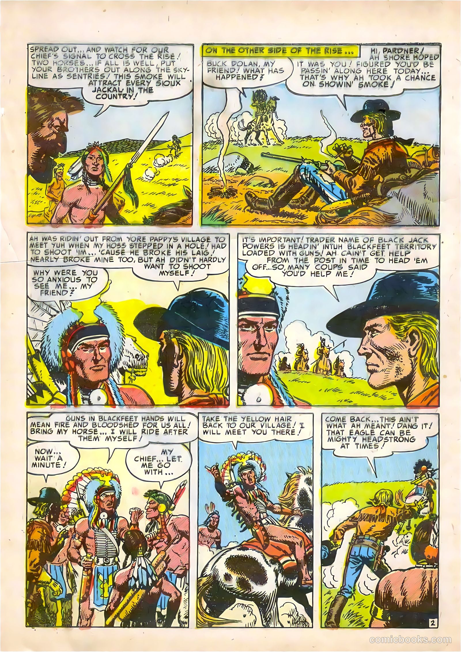 Prize Comics Western #95 — page 6 of 38