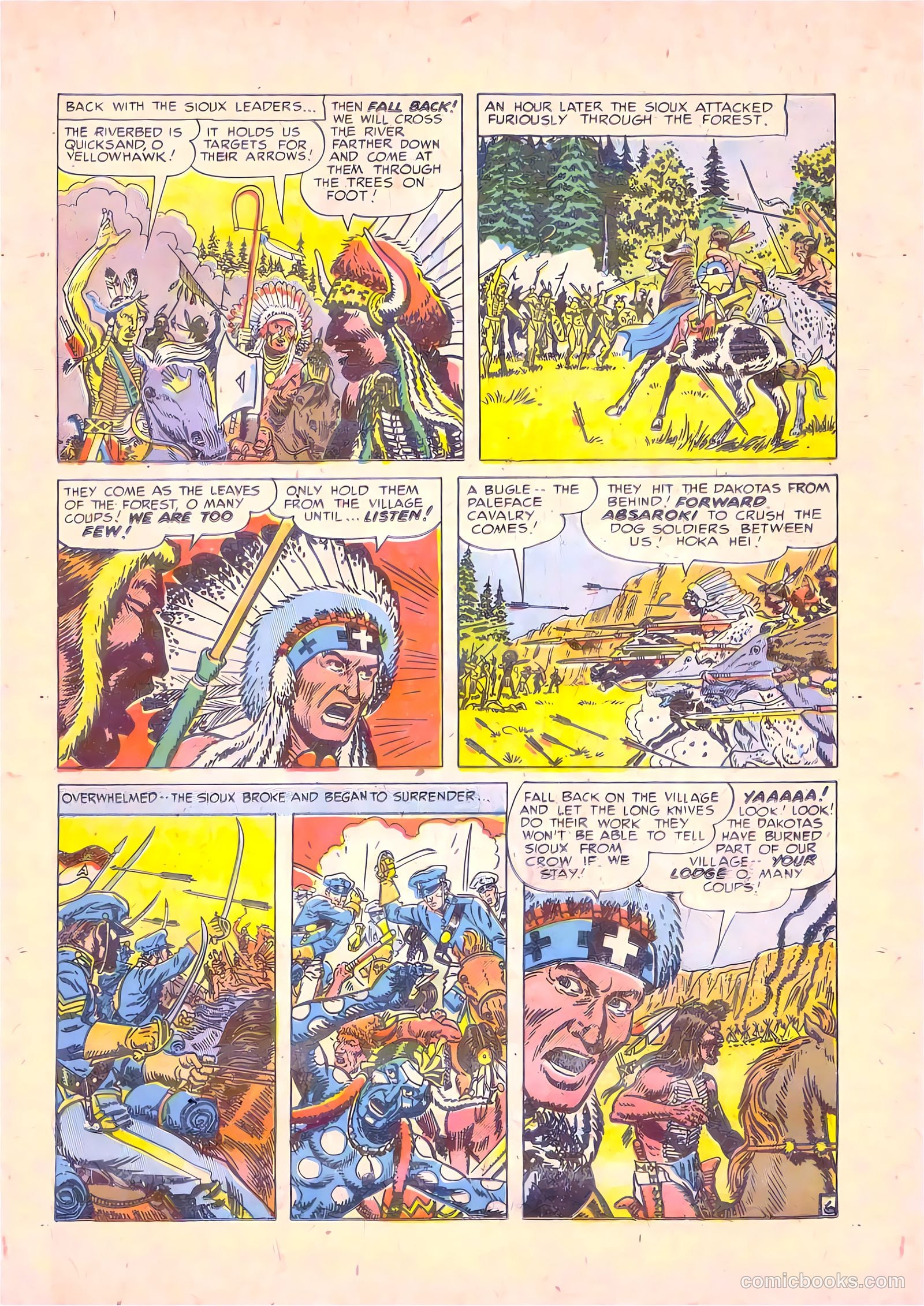 Prize Comics Western #95 — page 21 of 38