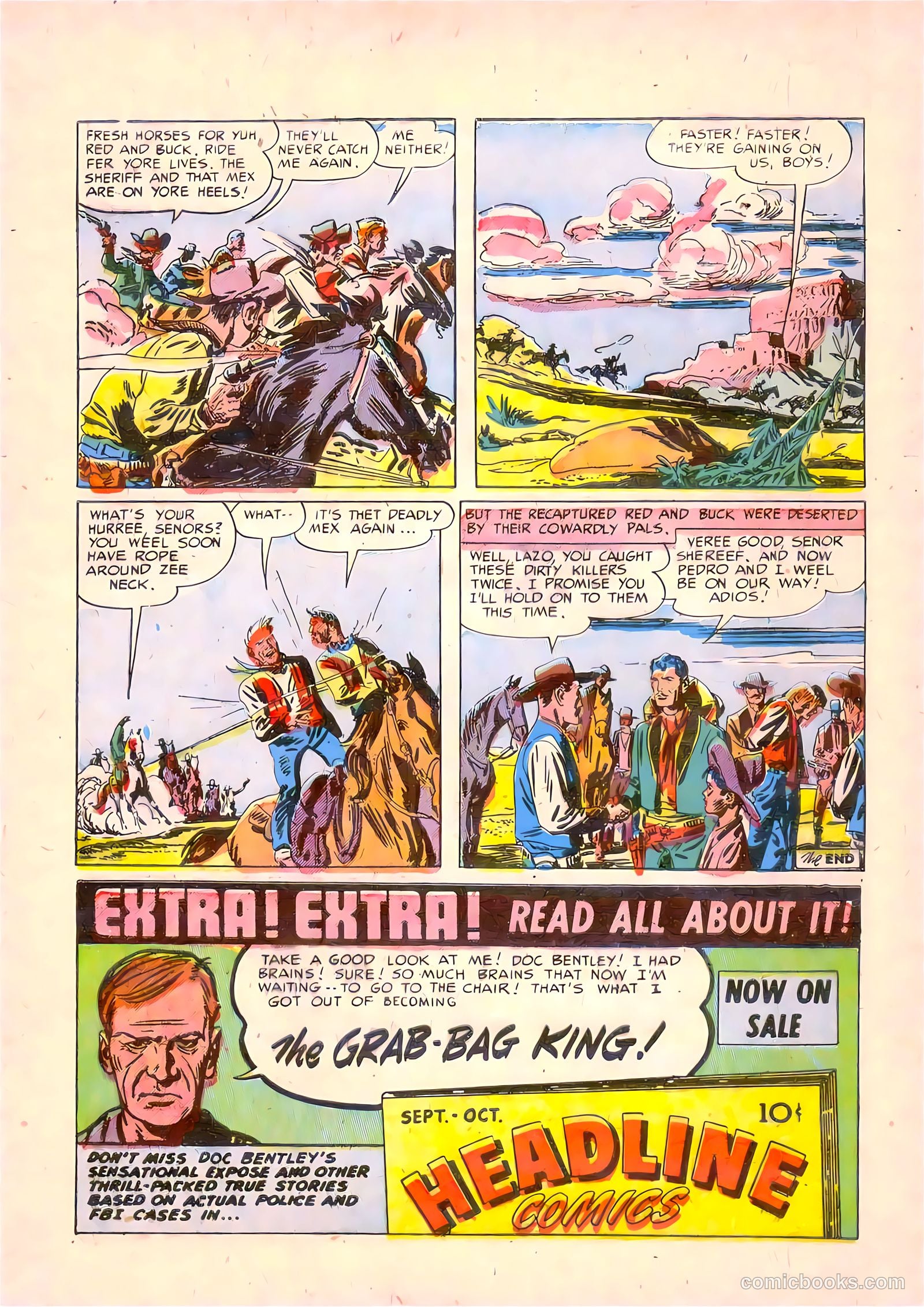 Prize Comics Western #95 — page 34 of 38