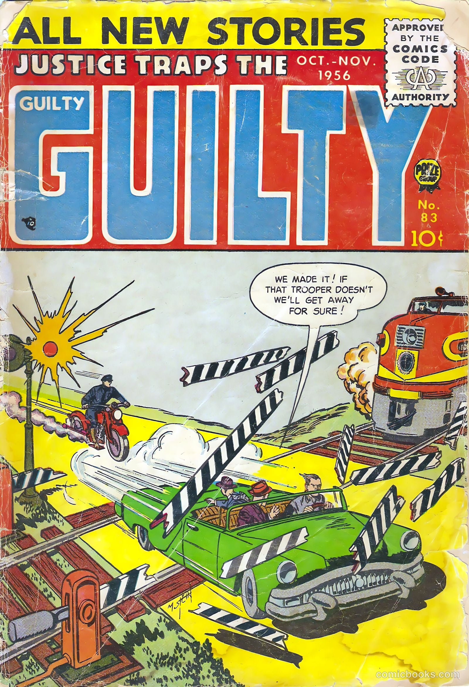 Justice Traps the Guilty #83 — page 1 of 36