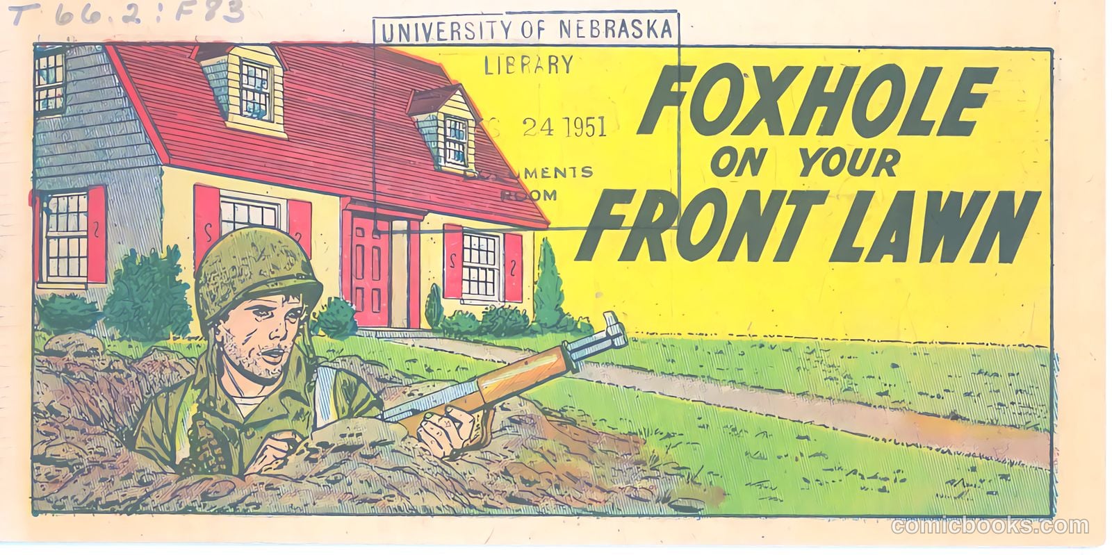Foxhole On Your Front Lawn #nn — page 1 of 16