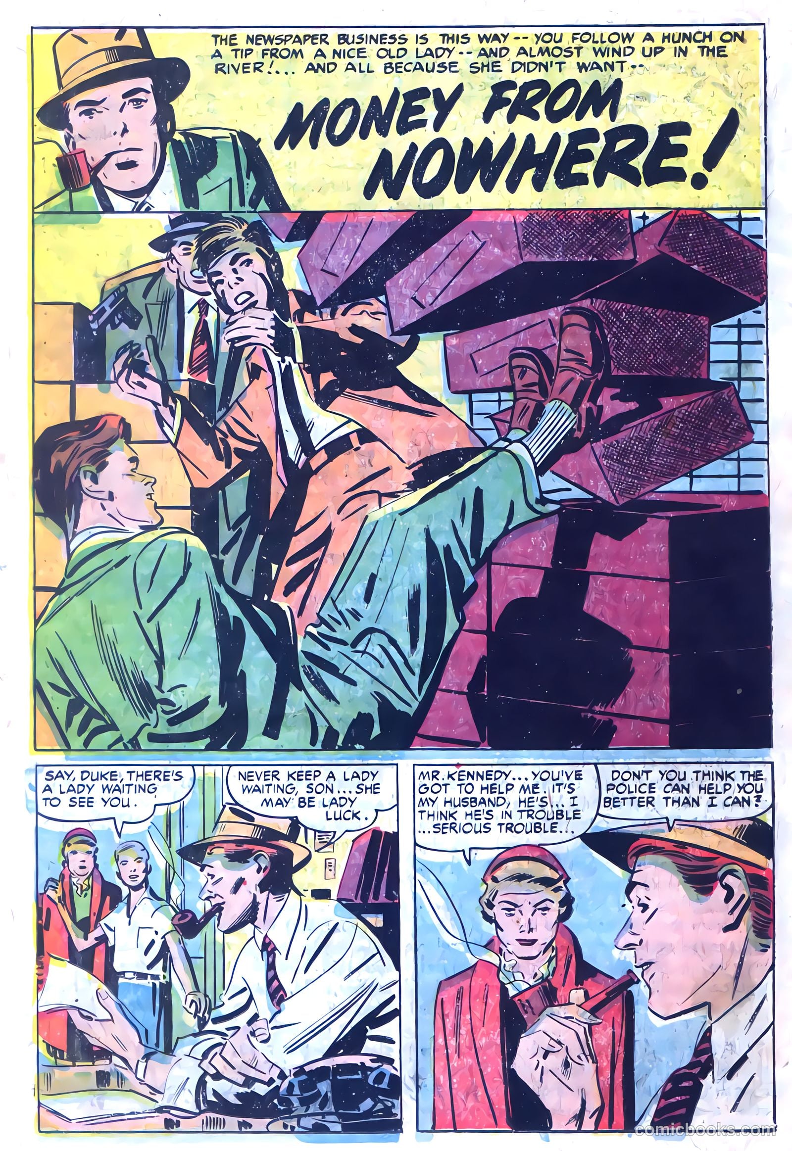 Headline Comics #74 — page 25 of 36