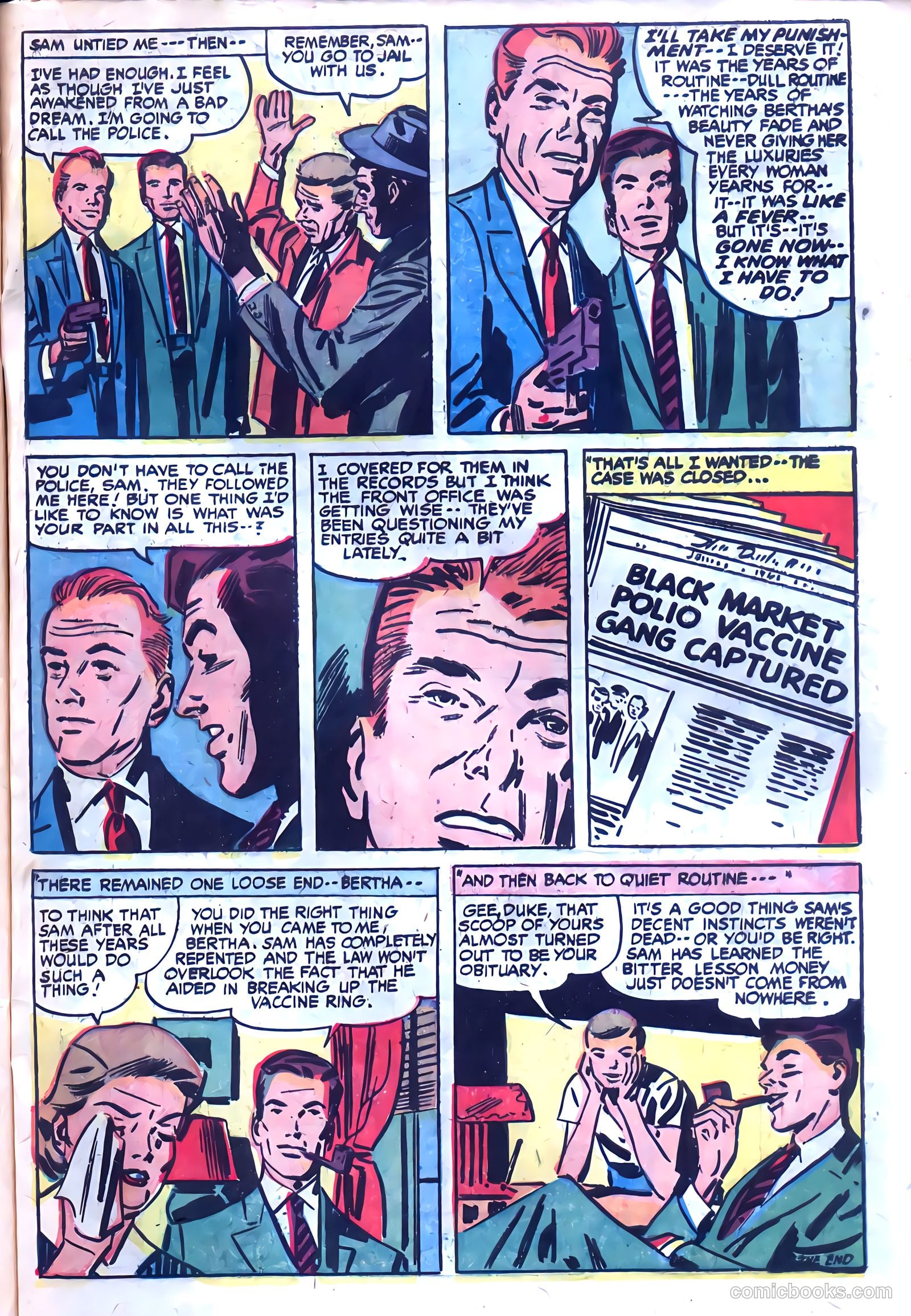 Headline Comics #74 — page 32 of 36
