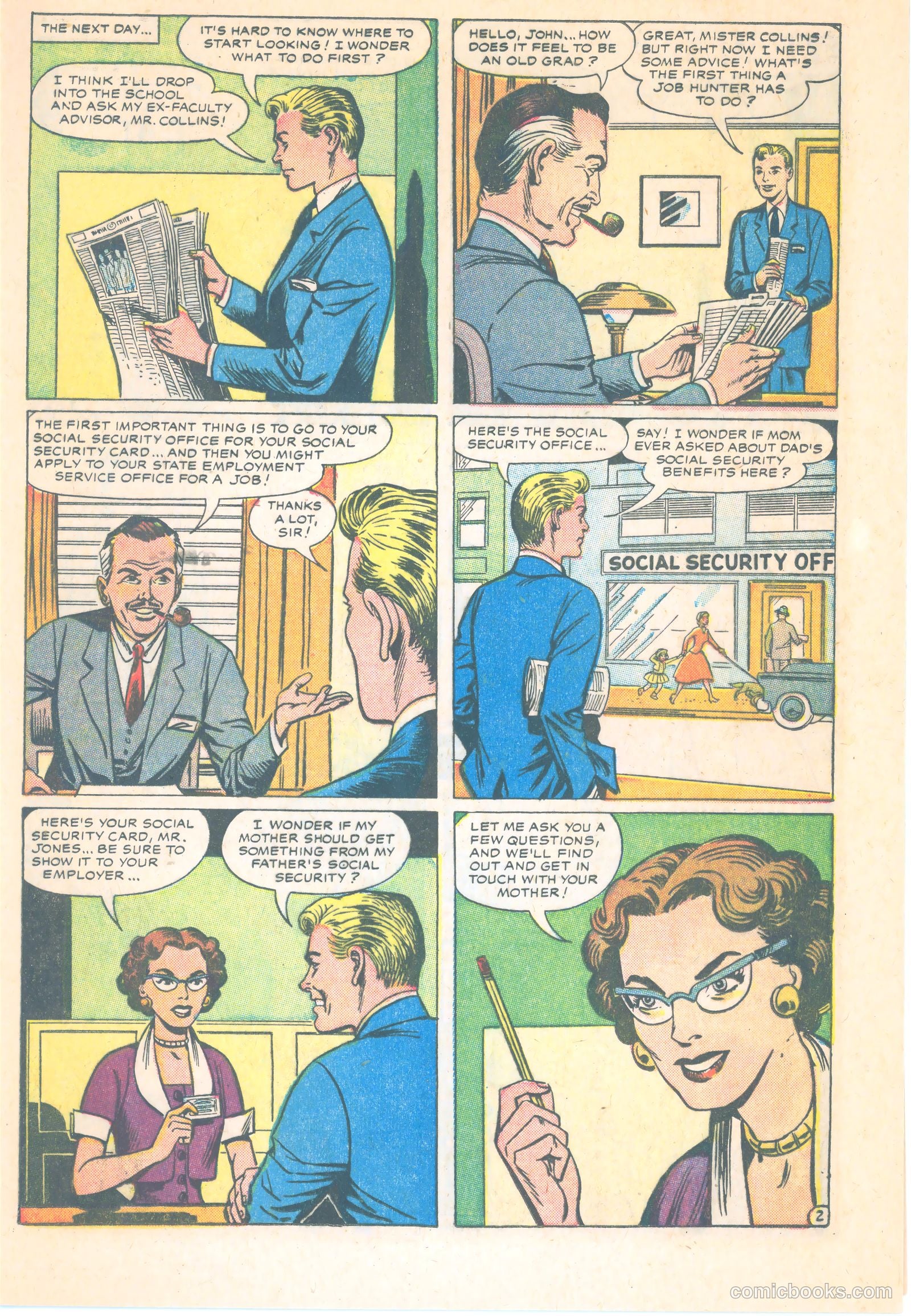 John's First Job #nn — page 3 of 16