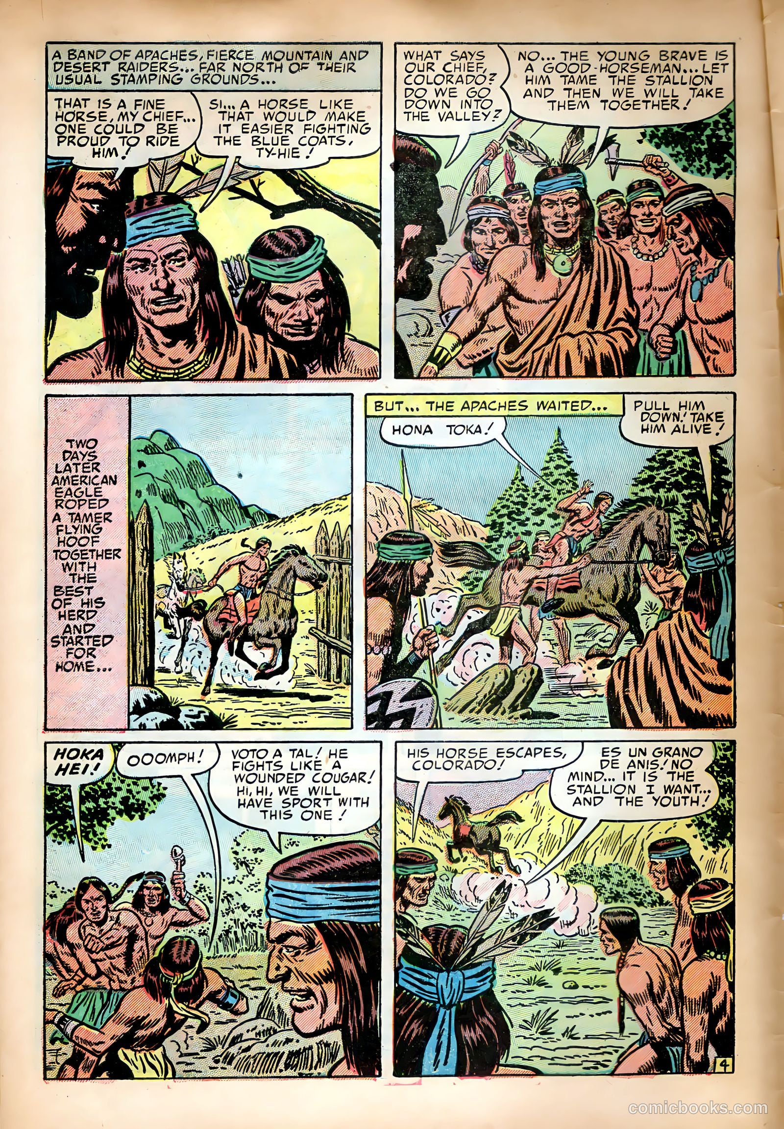 Prize Comics Western #100 — page 6 of 36