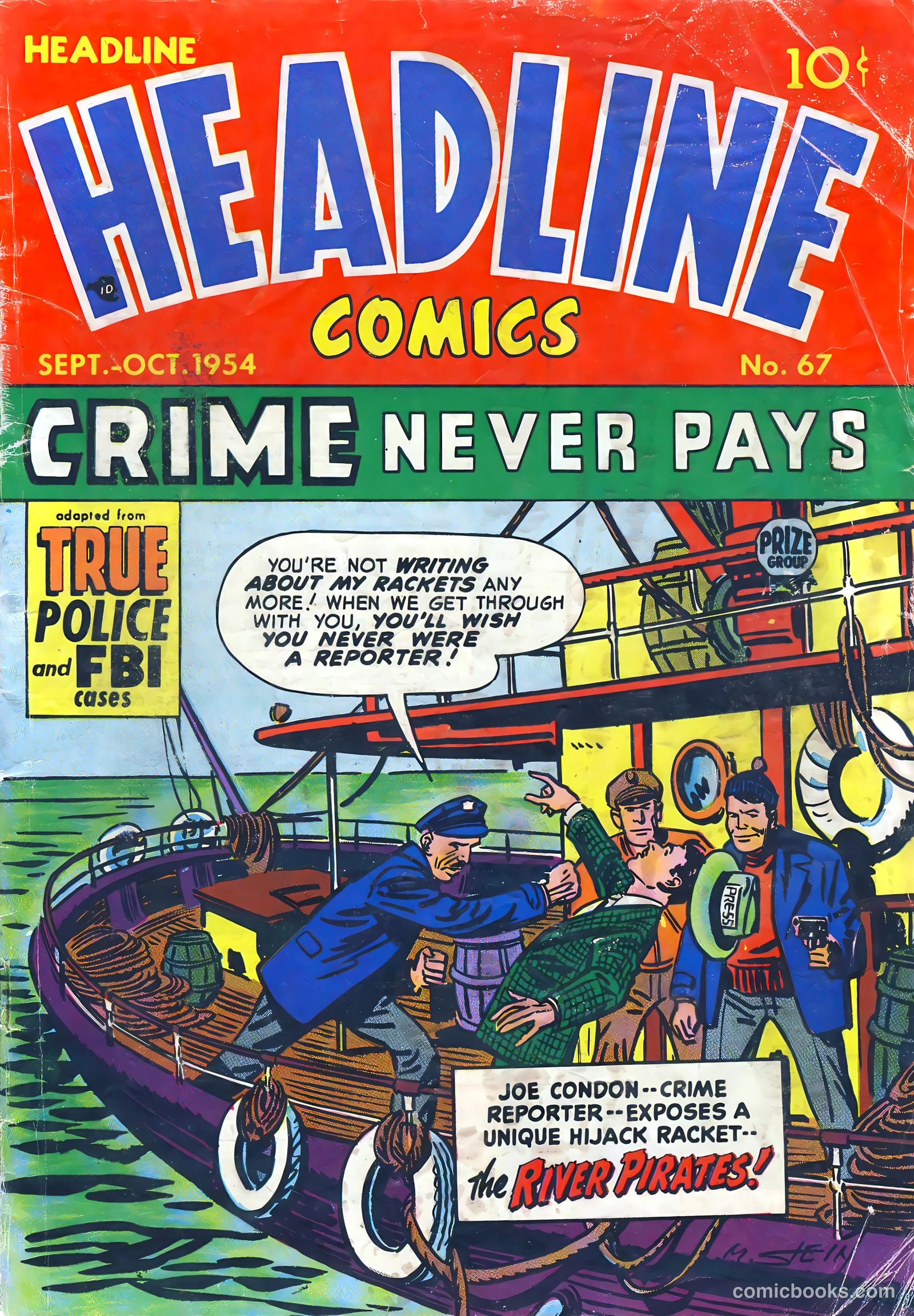 Headline Comics #67 — page 1 of 36