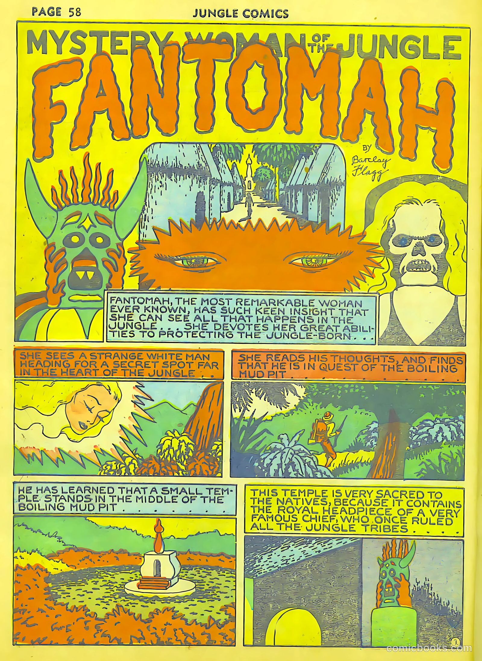 fletcher hanks fantomah part #1 — page 44 of 99