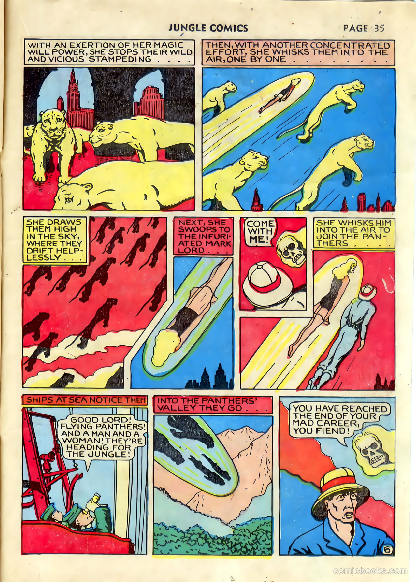 fletcher hanks fantomah part #1 — page 56 of 99