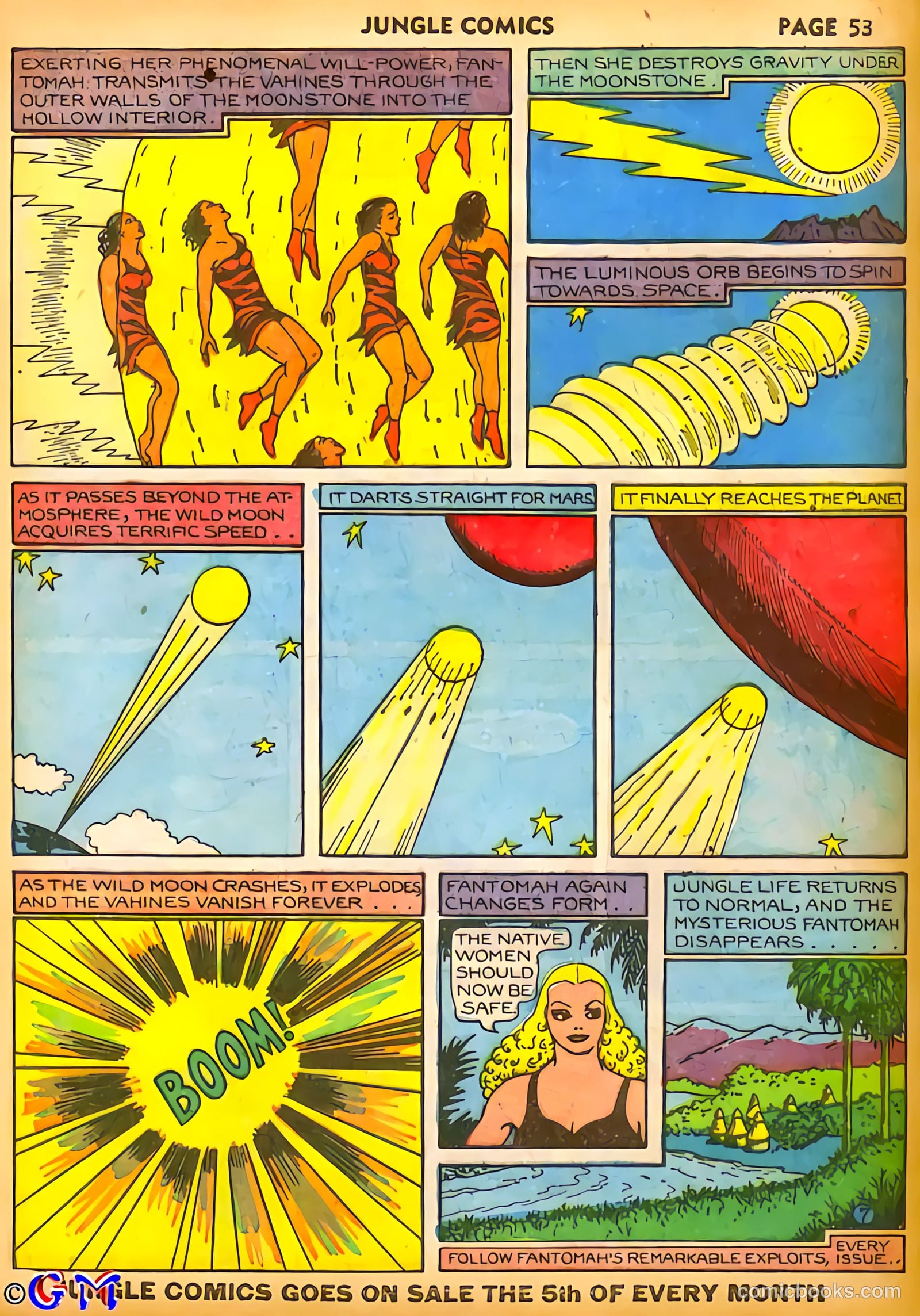 fletcher hanks fantomah part #1 — page 85 of 99