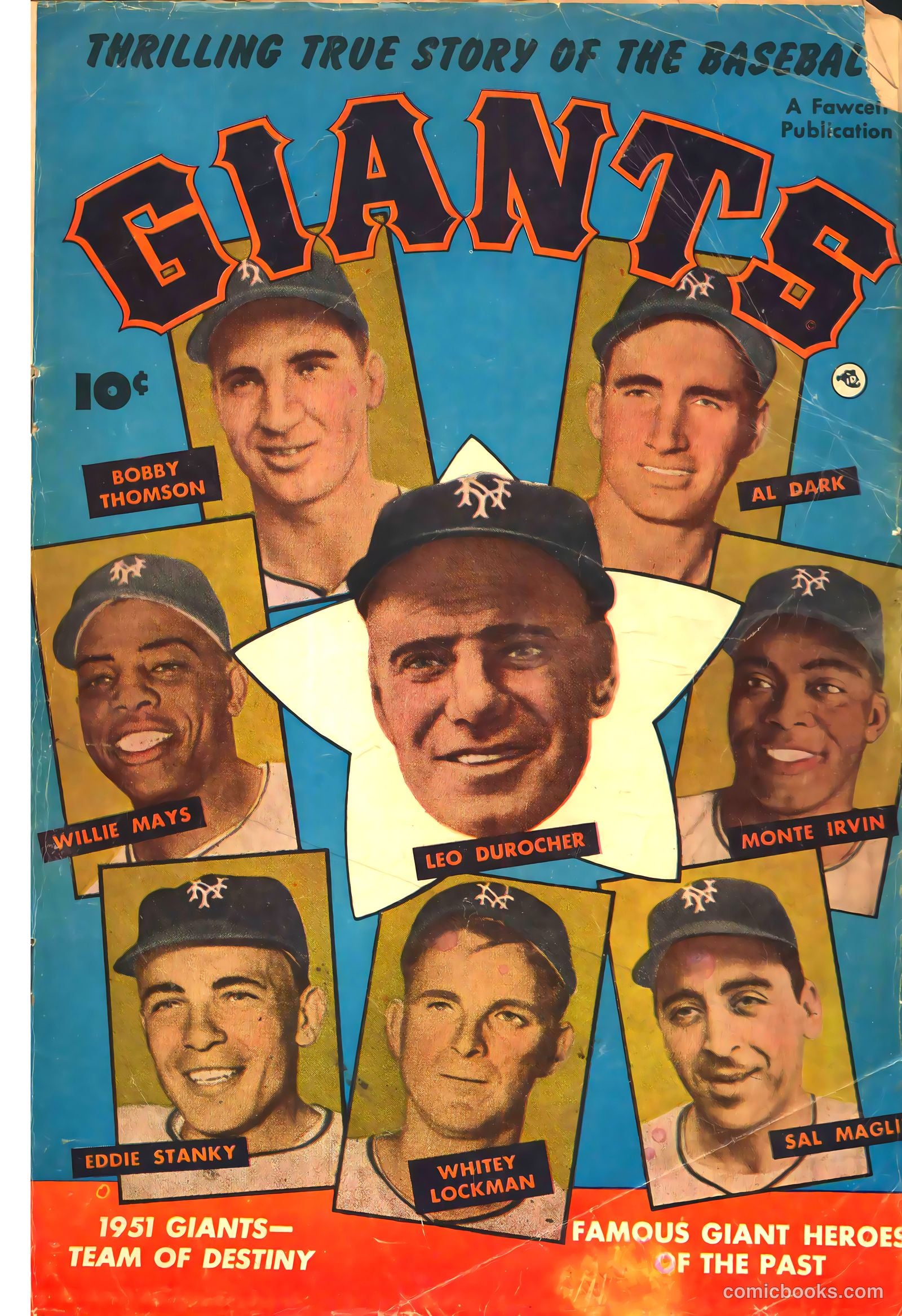 thrilling true story of the baseball giants #nn — page 1 of 36