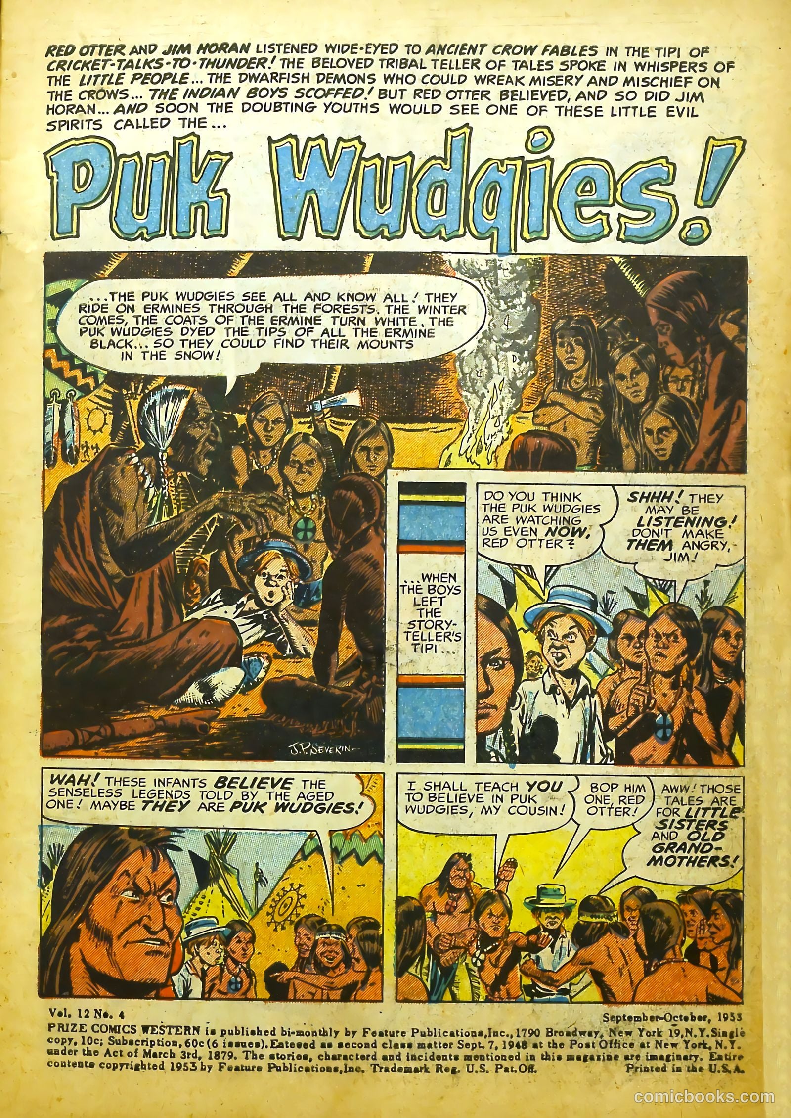 Prize Comics Western #101 — page 3 of 36