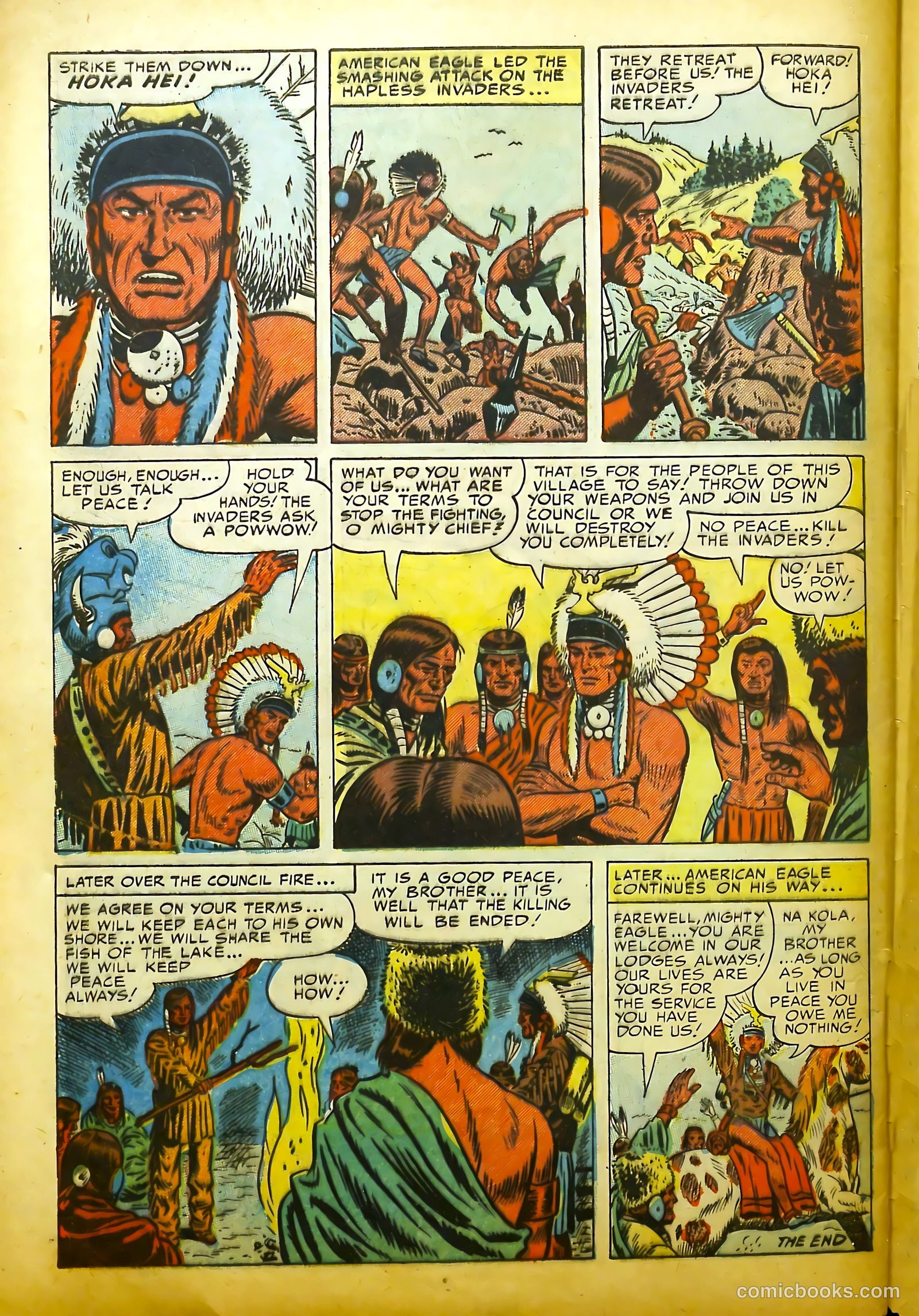 Prize Comics Western #101 — page 32 of 36