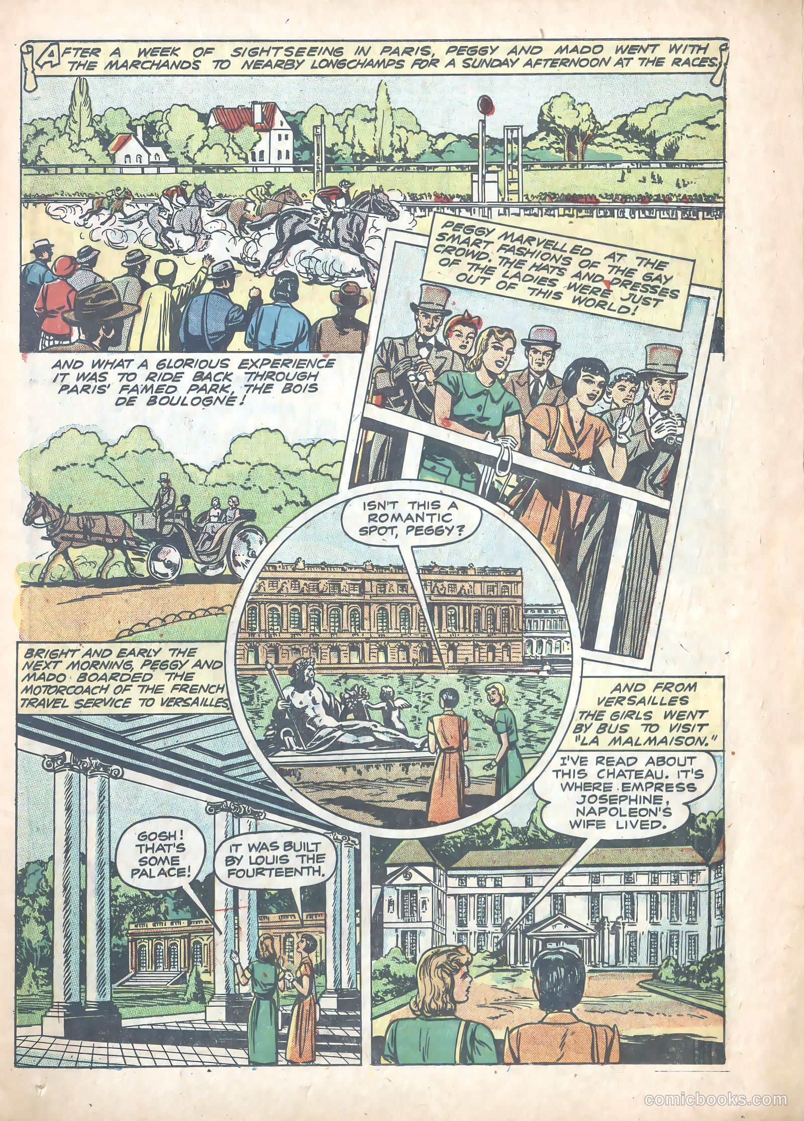 Peggy and Mado and Their Four Weeks in France #nn — page 5 of 16