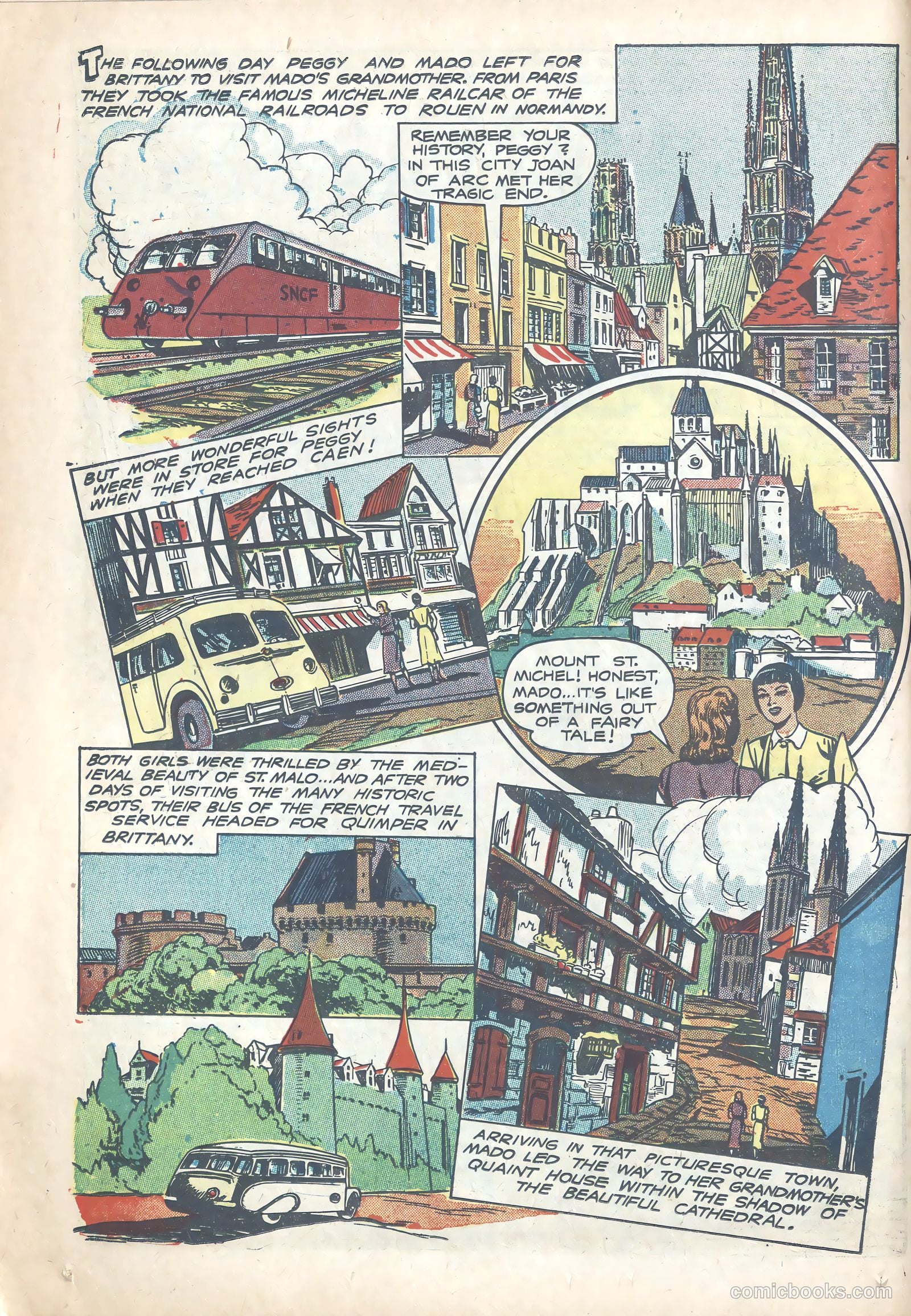Peggy and Mado and Their Four Weeks in France #nn — page 6 of 16